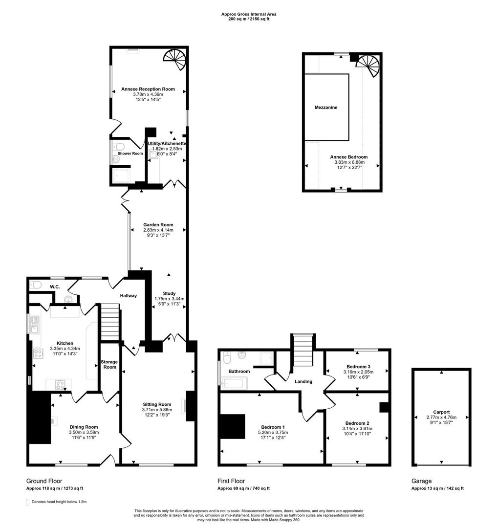 Dairy Cottage, Basingstoke floorplan