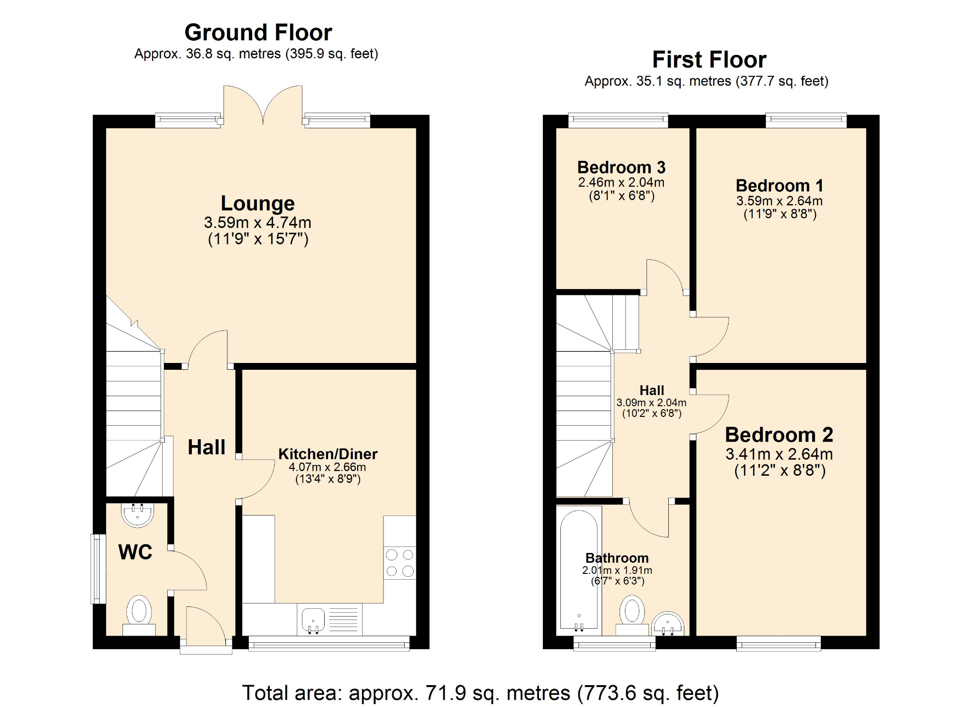 Burton Cliffe, Lincoln LN1, 3 bedroom semidetached house for sale