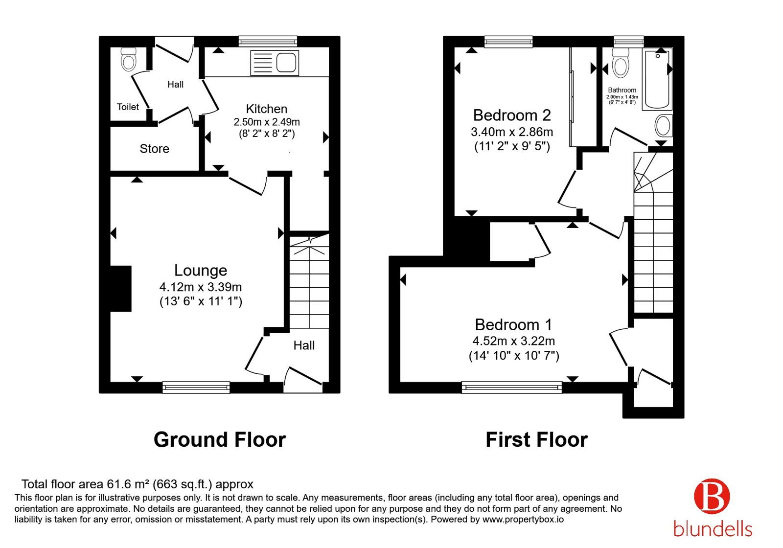 614, Herries Road, South Yorkshire floorplan