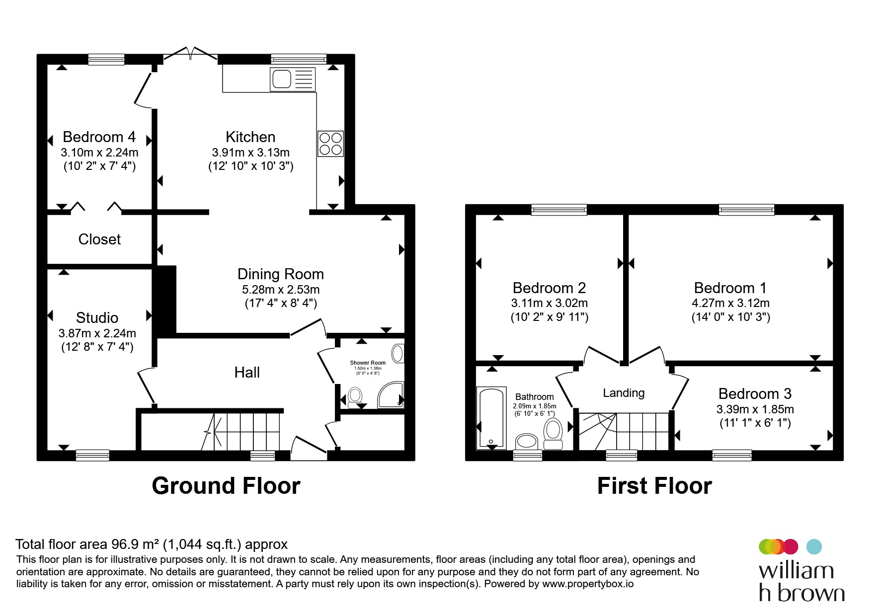 3, Acre Grove, Leeds floorplan