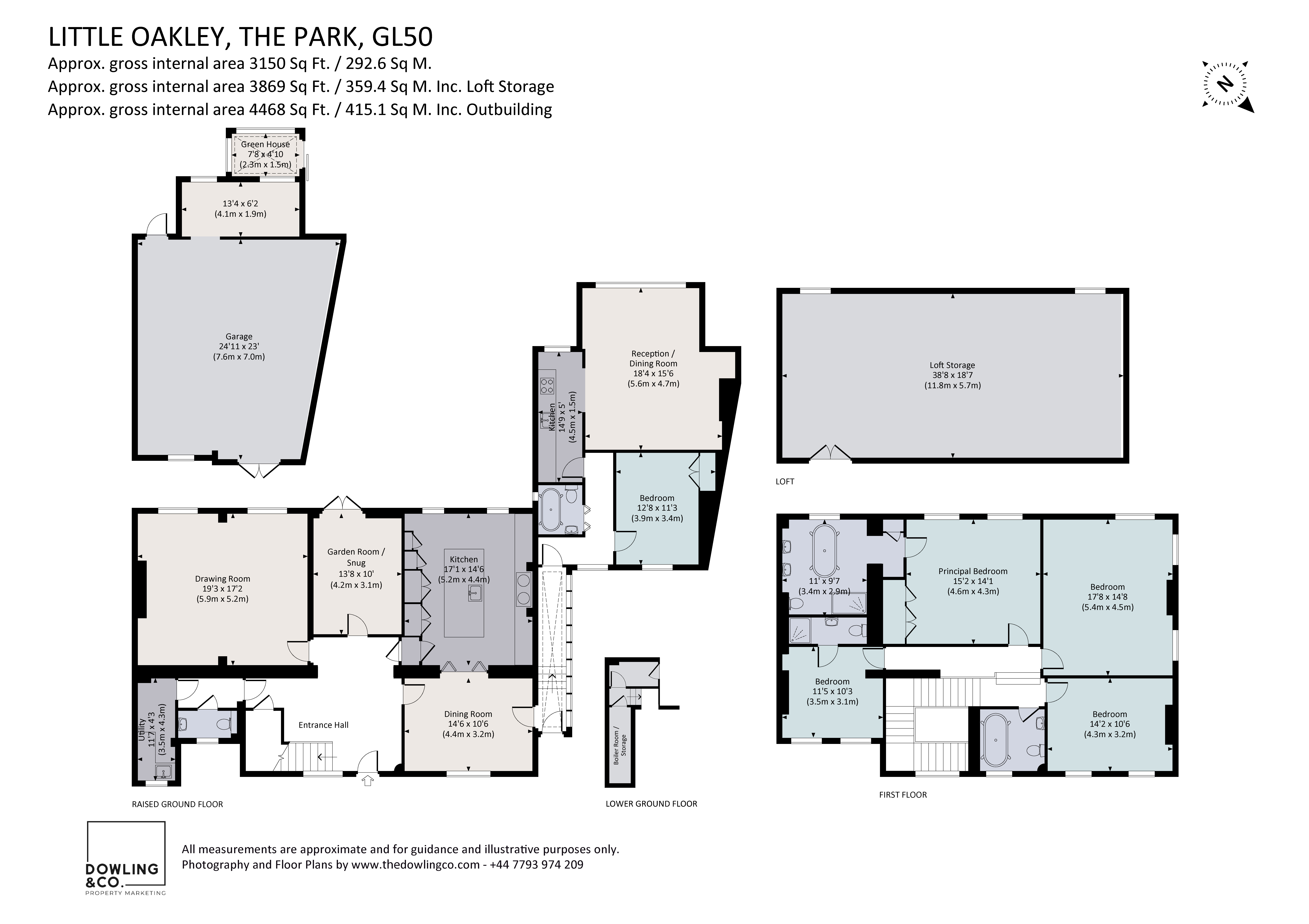 Little Oakley, 57, The Park, Gloucestershire floorplan
