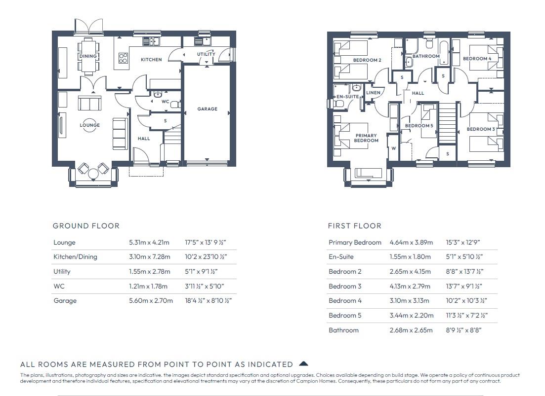 Back Mair Walk, Leven floorplan
