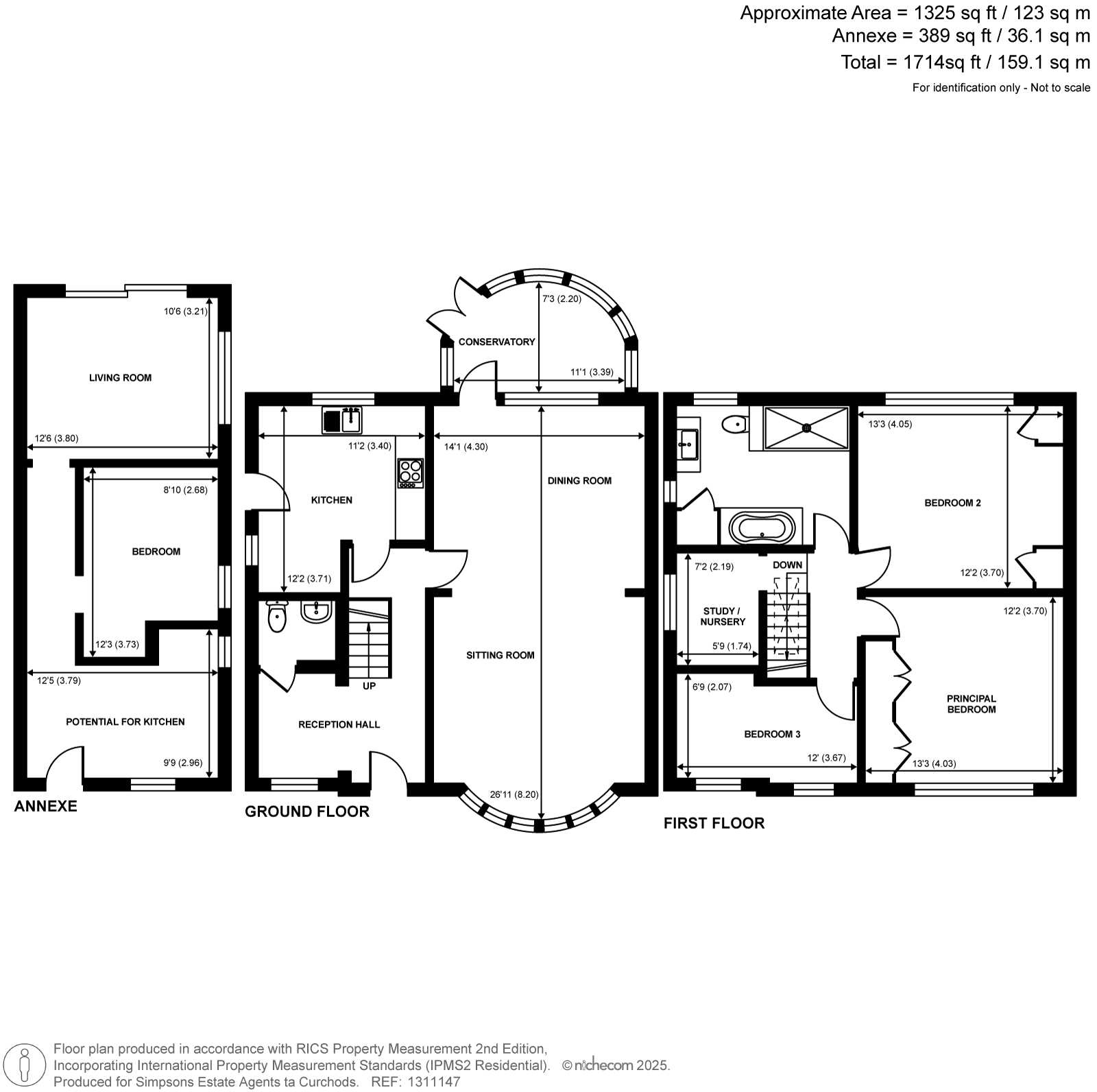 31, Clarence Road, Walton-on-Thames floorplan