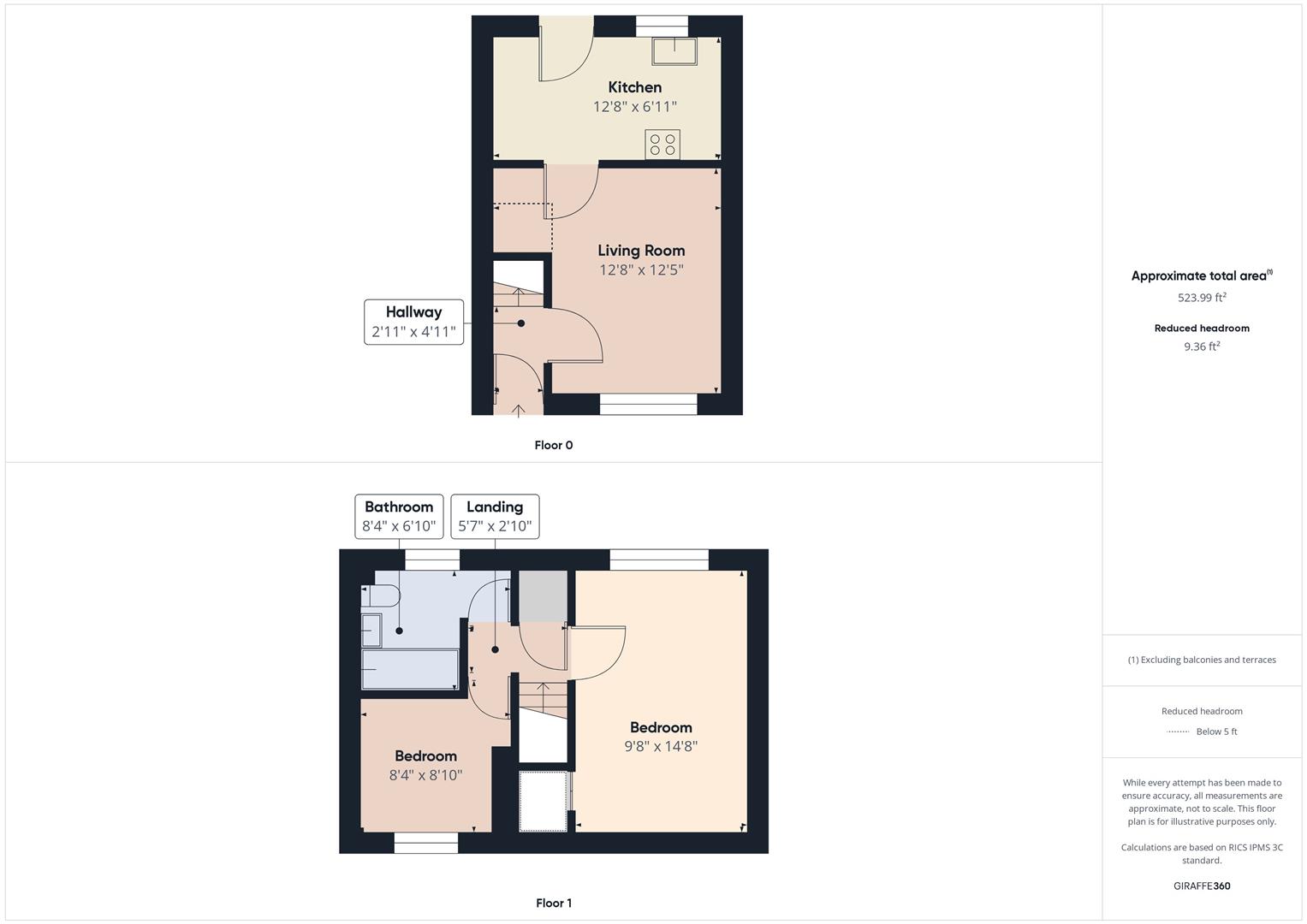 49, Abberton Way, Leicestershire floorplan