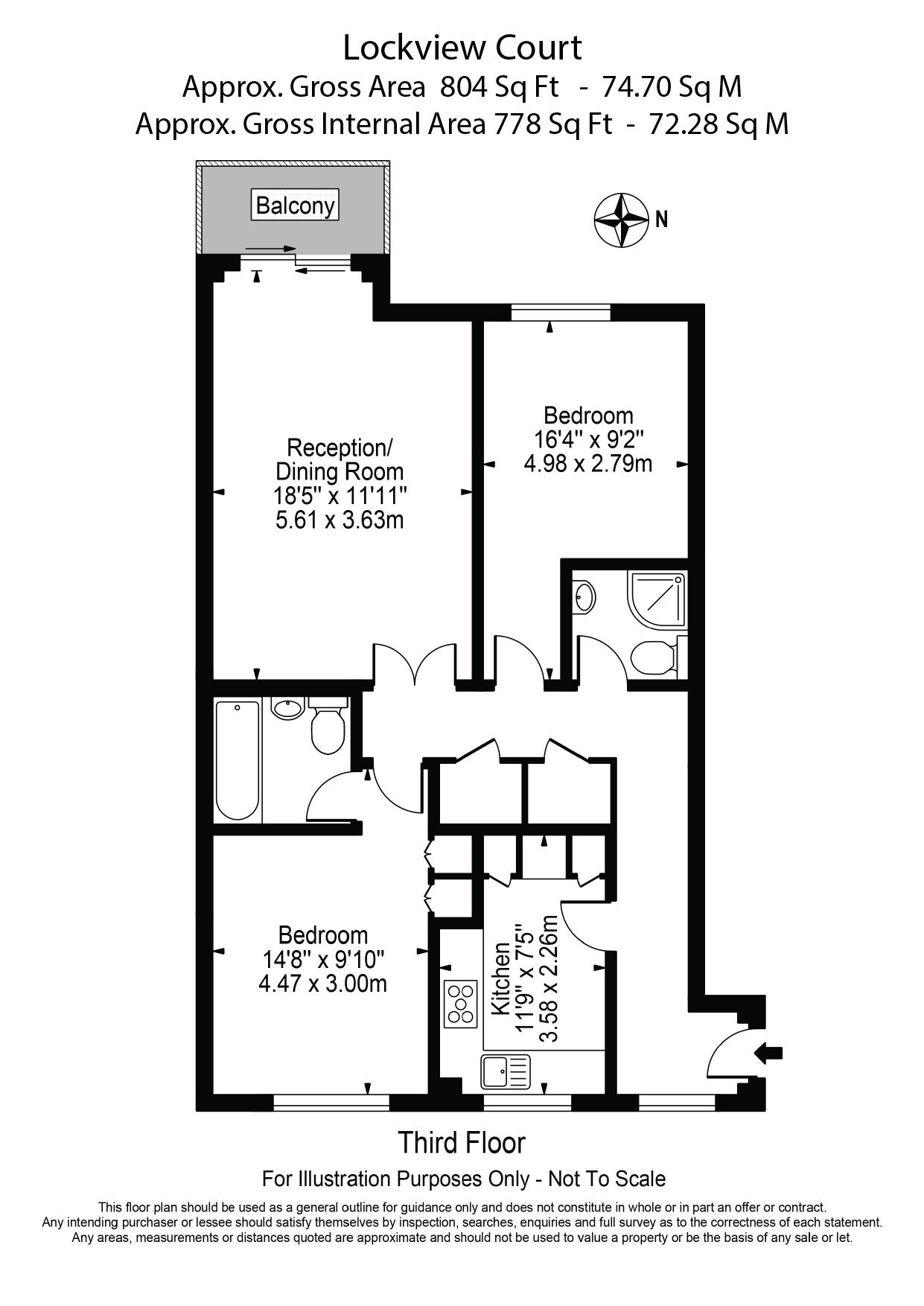 2 Bedrooms Flat for sale in Narrow Street, London E14