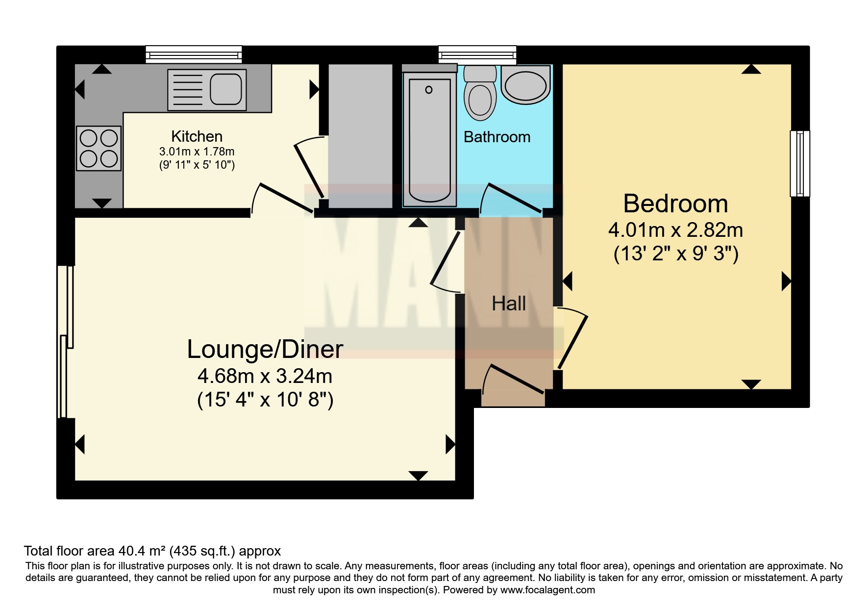 29, Waldegrave Close, Hampshire floorplan