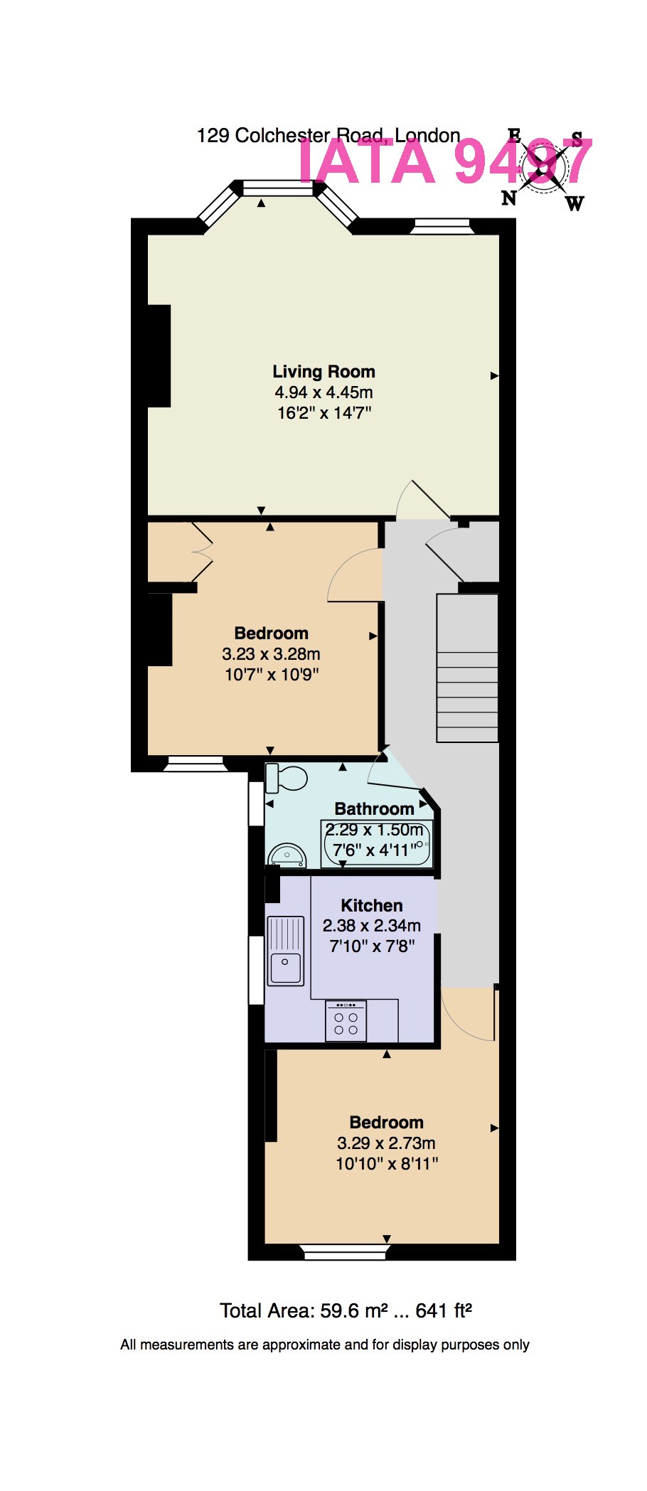 2 Bedrooms Flat to rent in Colchester Road, London E10