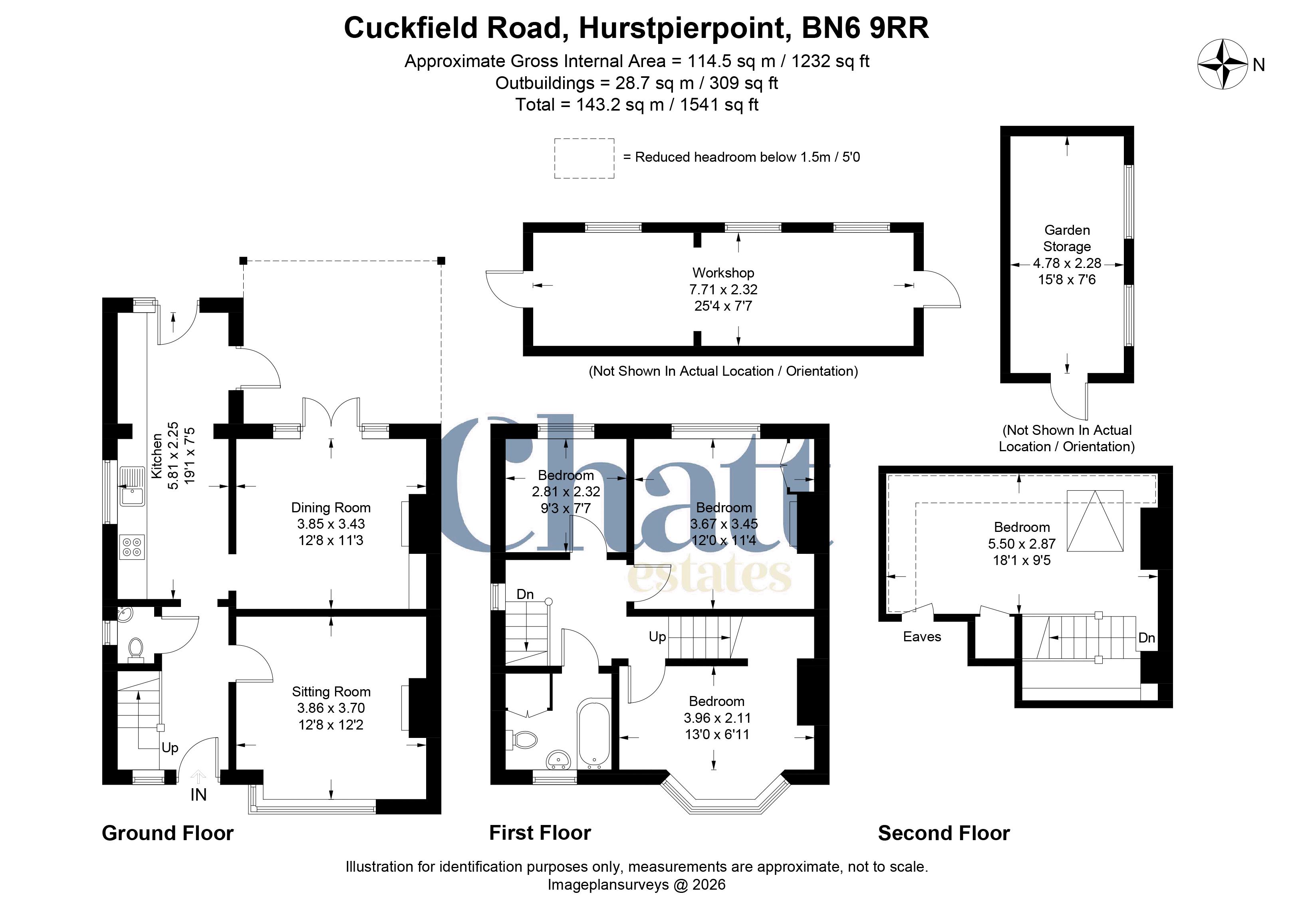 75, Cuckfield Road, Hassocks floorplan