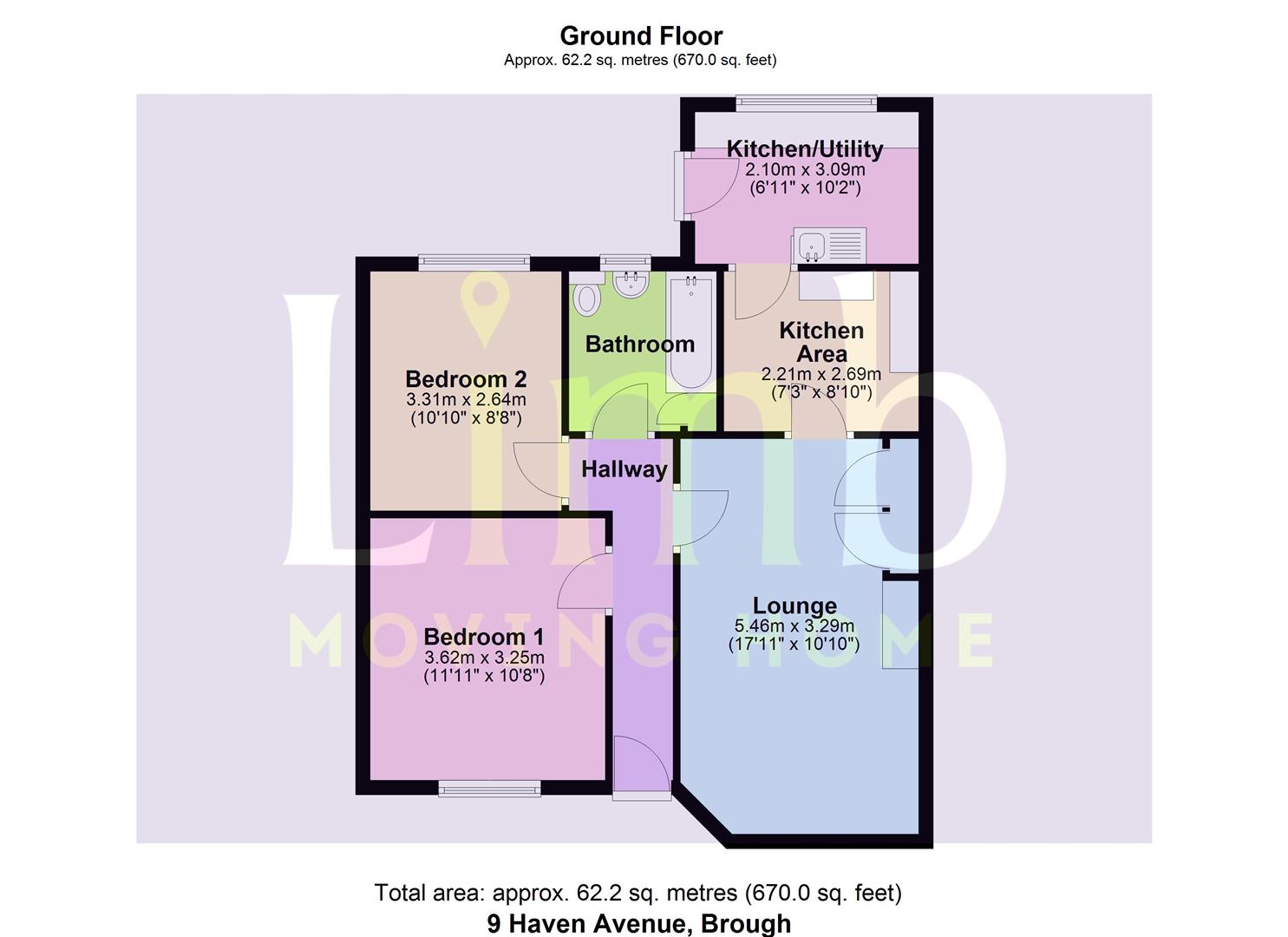 9, Haven Avenue, Brough floorplan