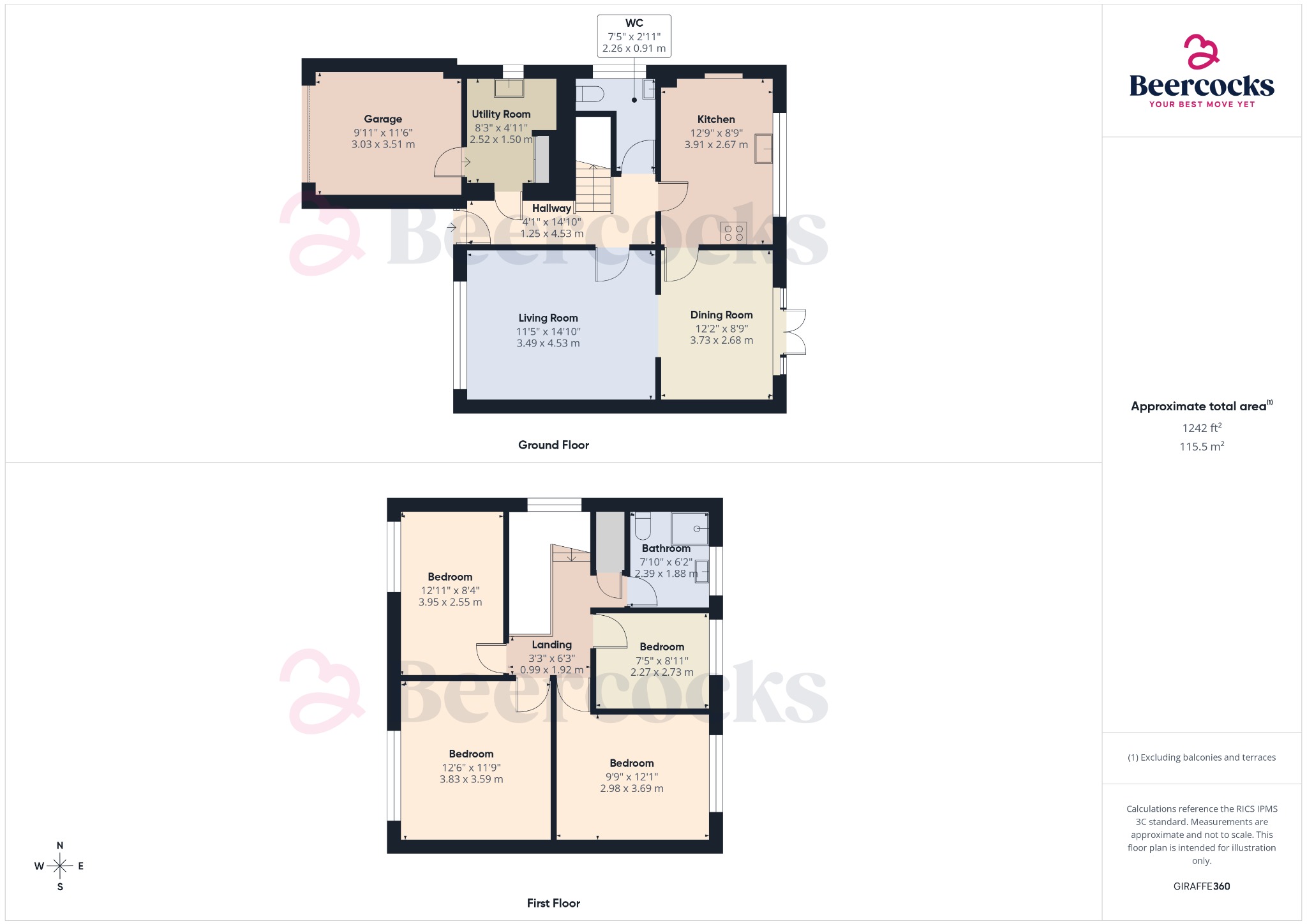 13 Muirfield Park, Hull, East Riding of Yorkshire floorplan