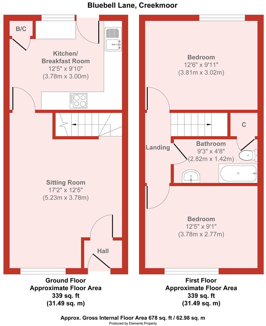 14, Bluebell Lane, Poole floorplan