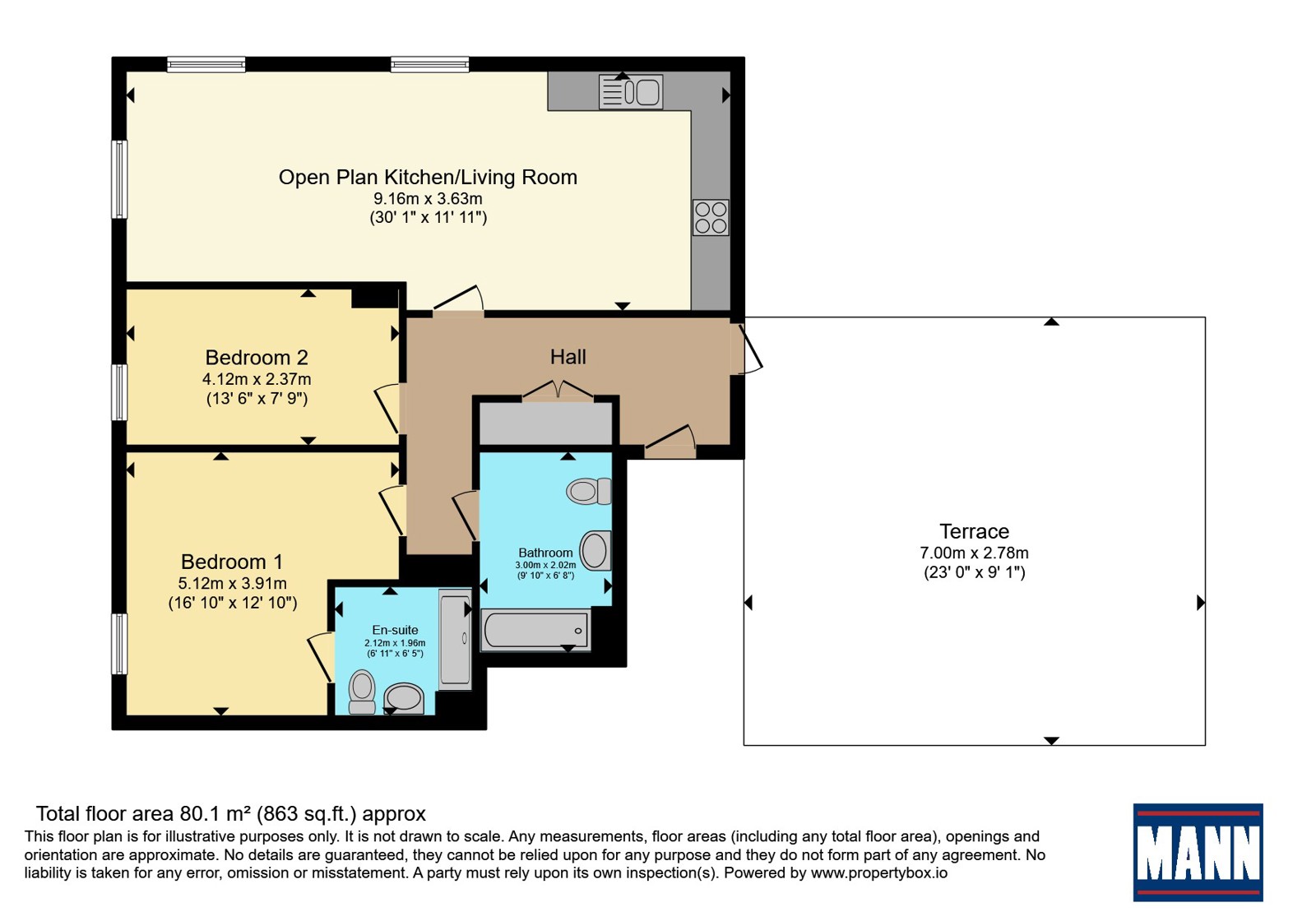 34 Bellingham Court,, Larner Road, Erith floorplan
