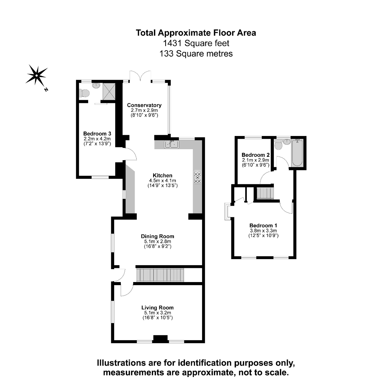 St Pauls Avenue, Slough SL2, 3 bedroom detached house for sale