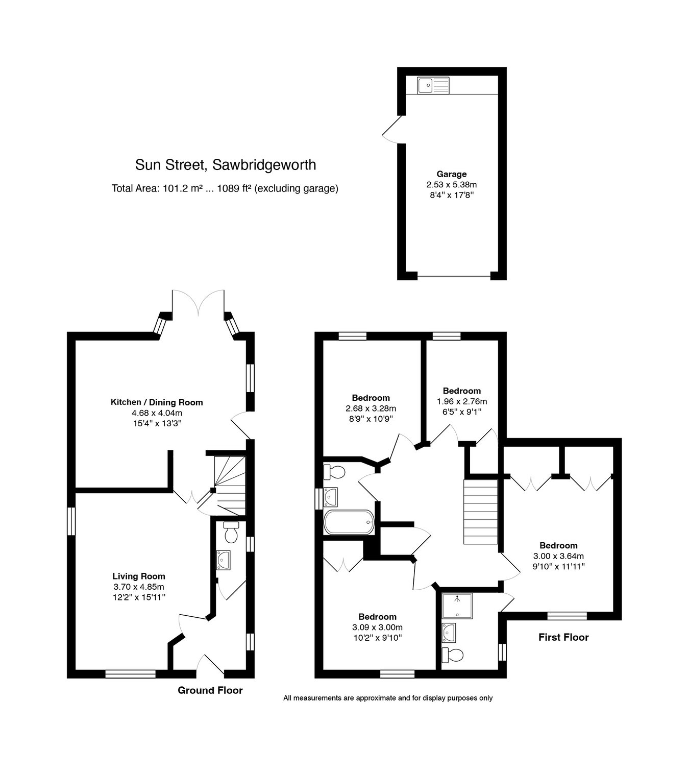 5 Sun Street, SAWBRIDGEWORTH floorplan