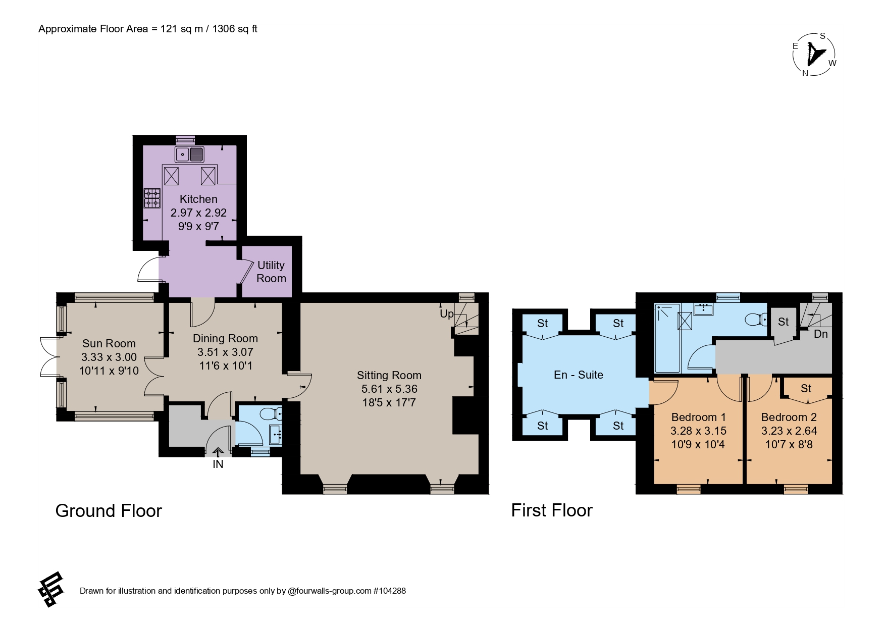 Hill Cottage, 45, Shipton Road, Chipping Norton floorplan