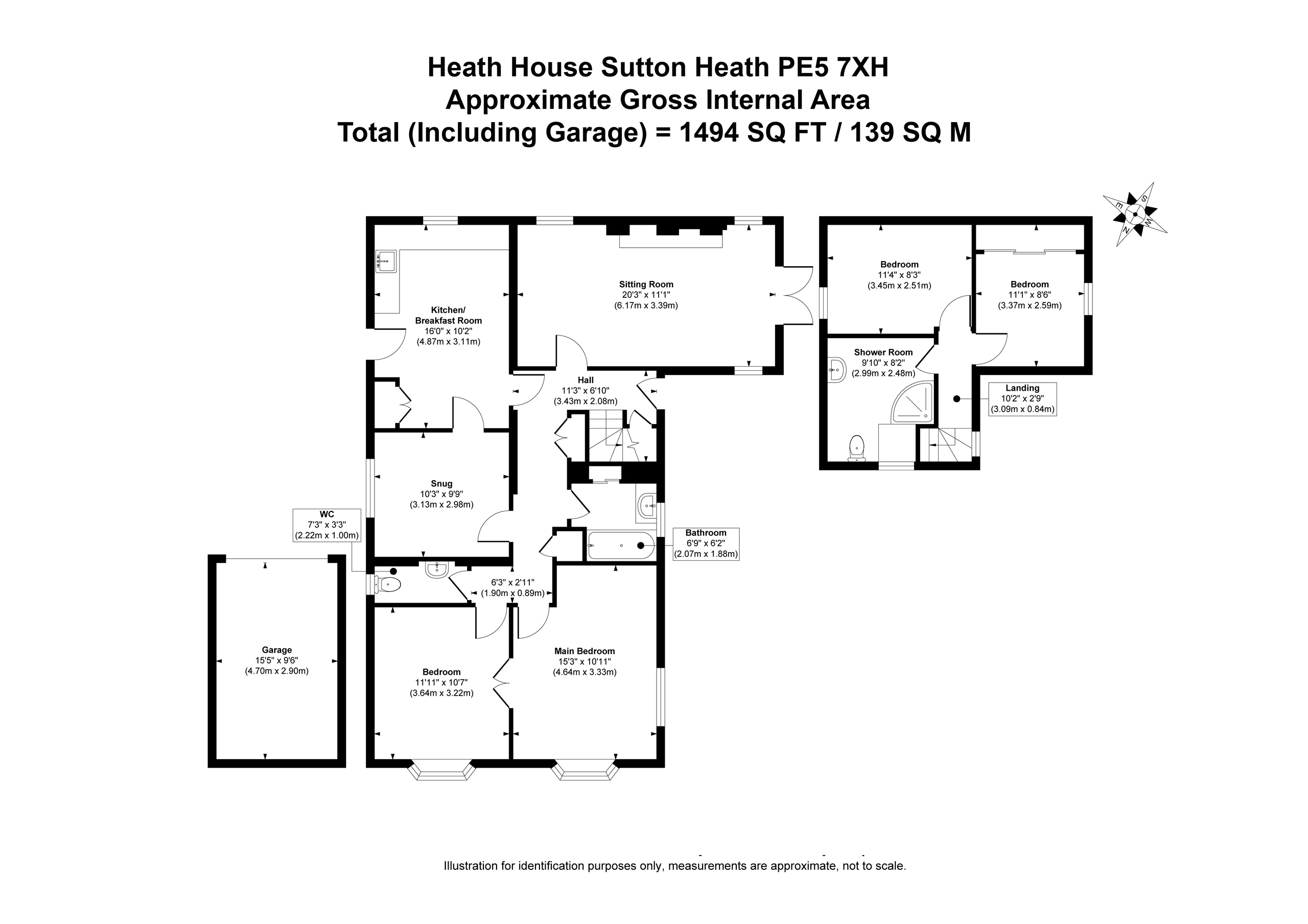 Heath House, Sutton Heath, Peterborough floorplan