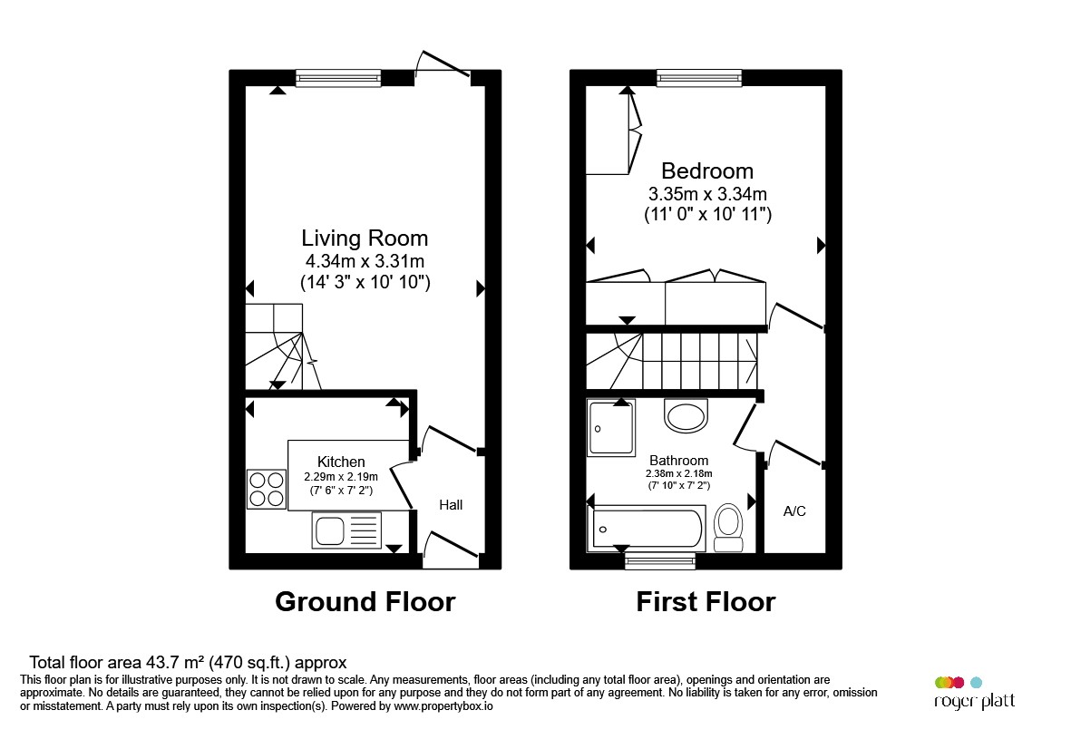62, Notton Way, Reading floorplan