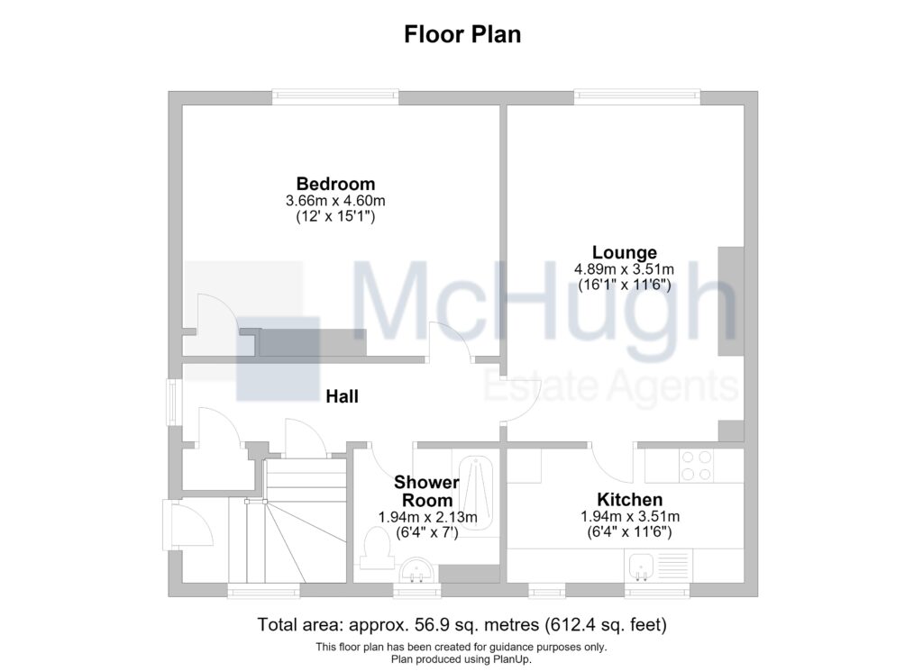 8, Alder Road, Clydebank floorplan