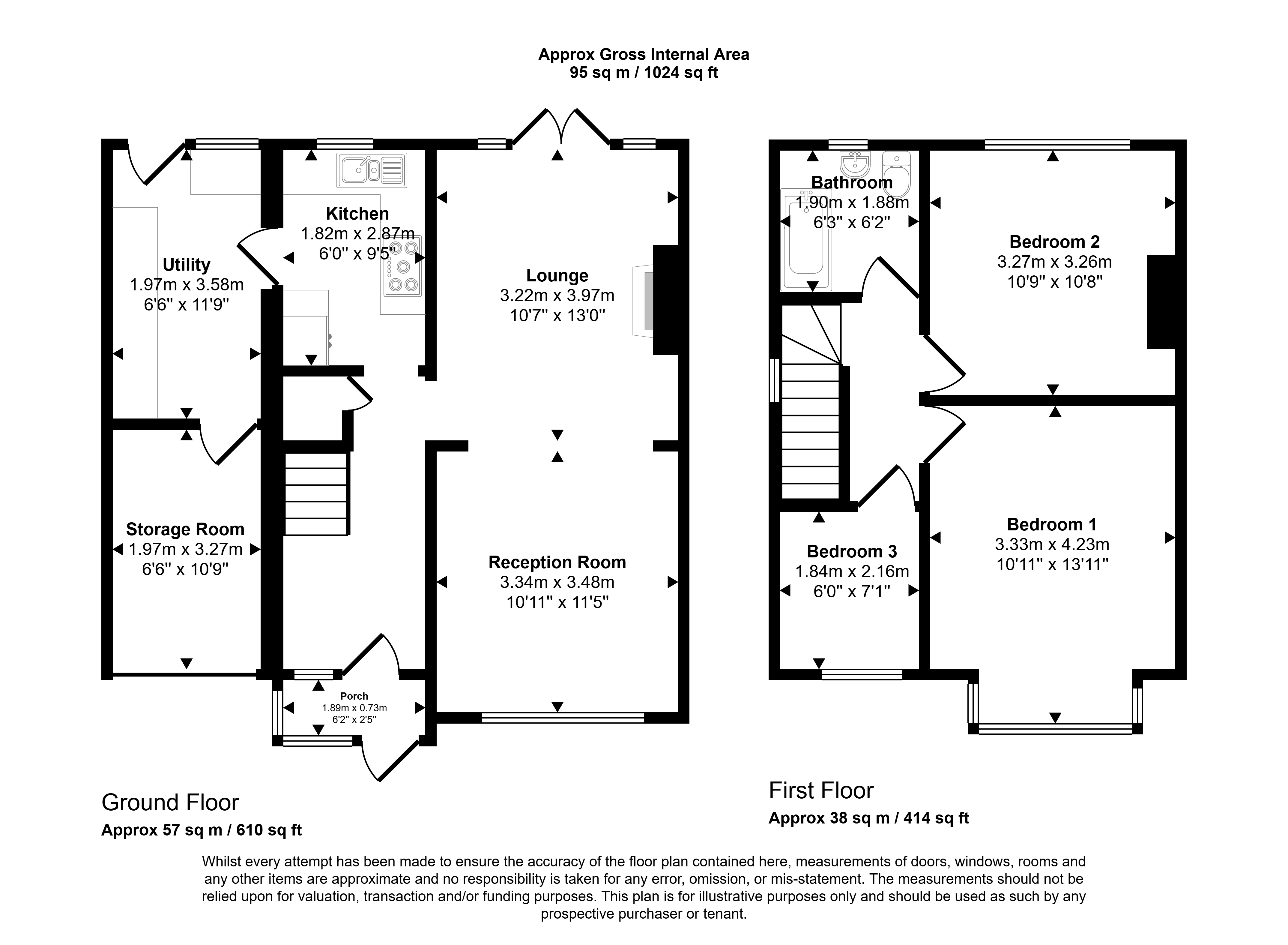 12, Duke of Edinburgh Road, Sutton floorplan