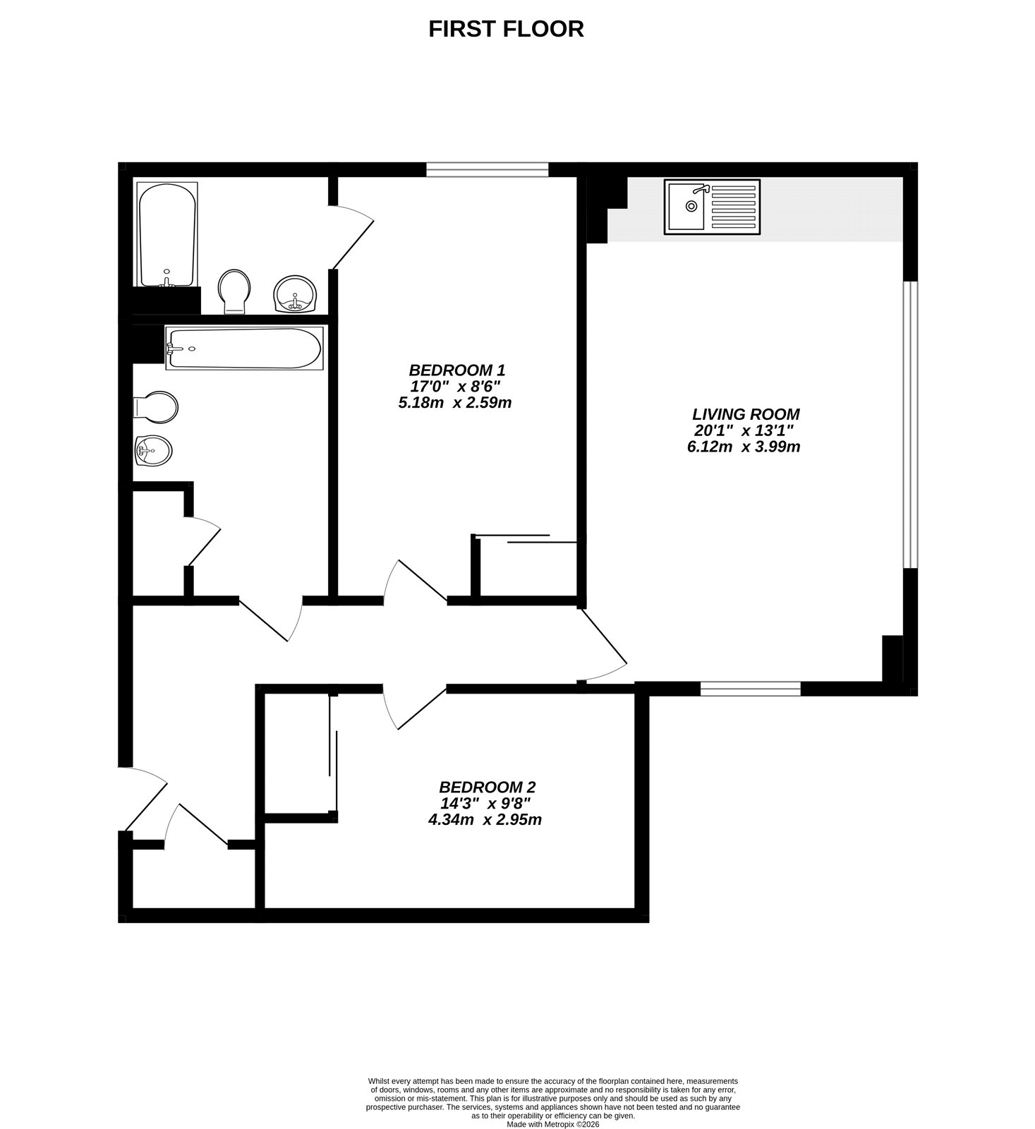 Kestrel Road, Hampshire floorplan
