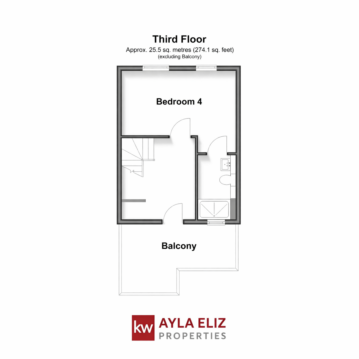 60b, Larkshall Road, London floorplan