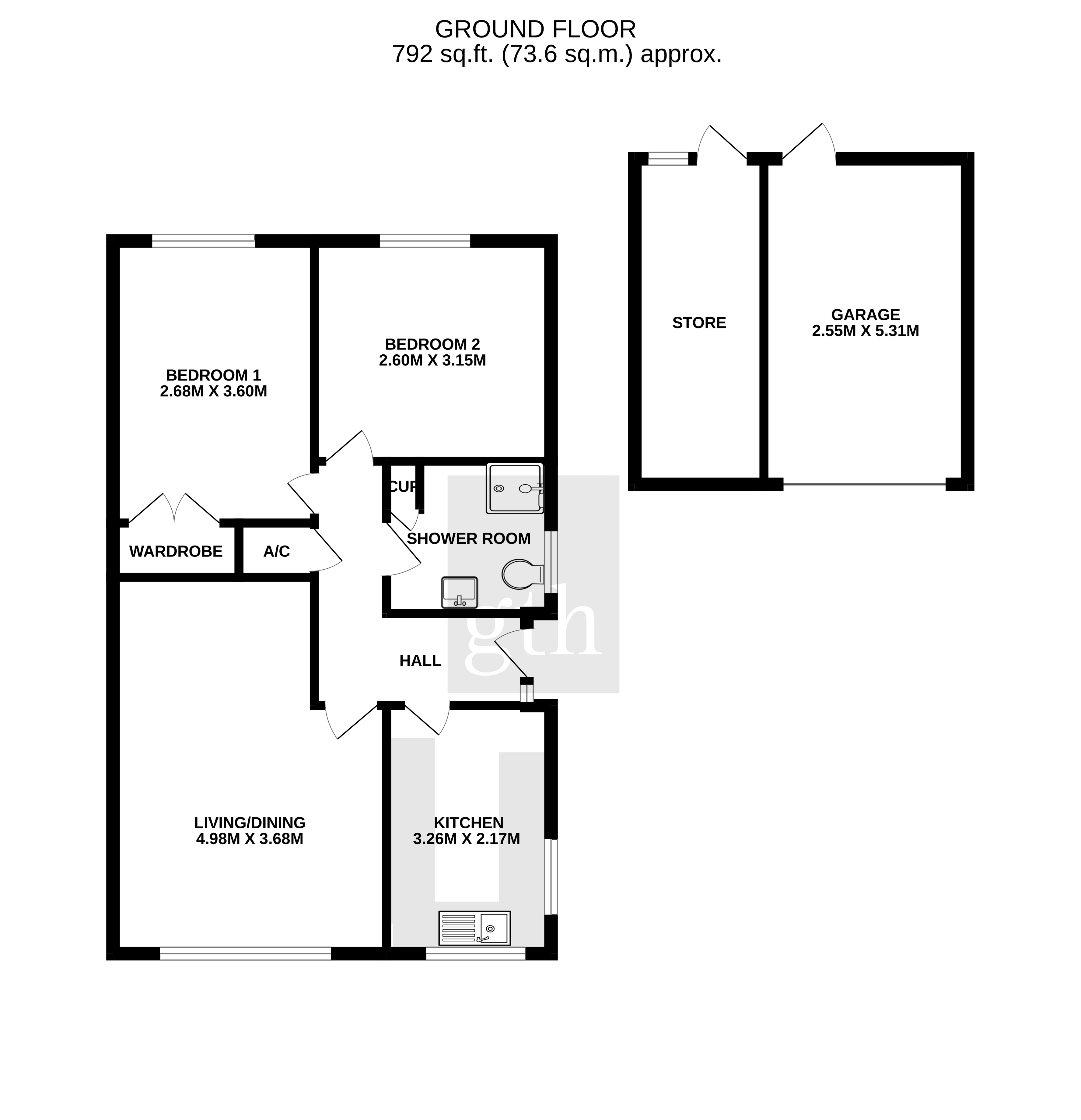 11, Windsor Close, Somerset floorplan