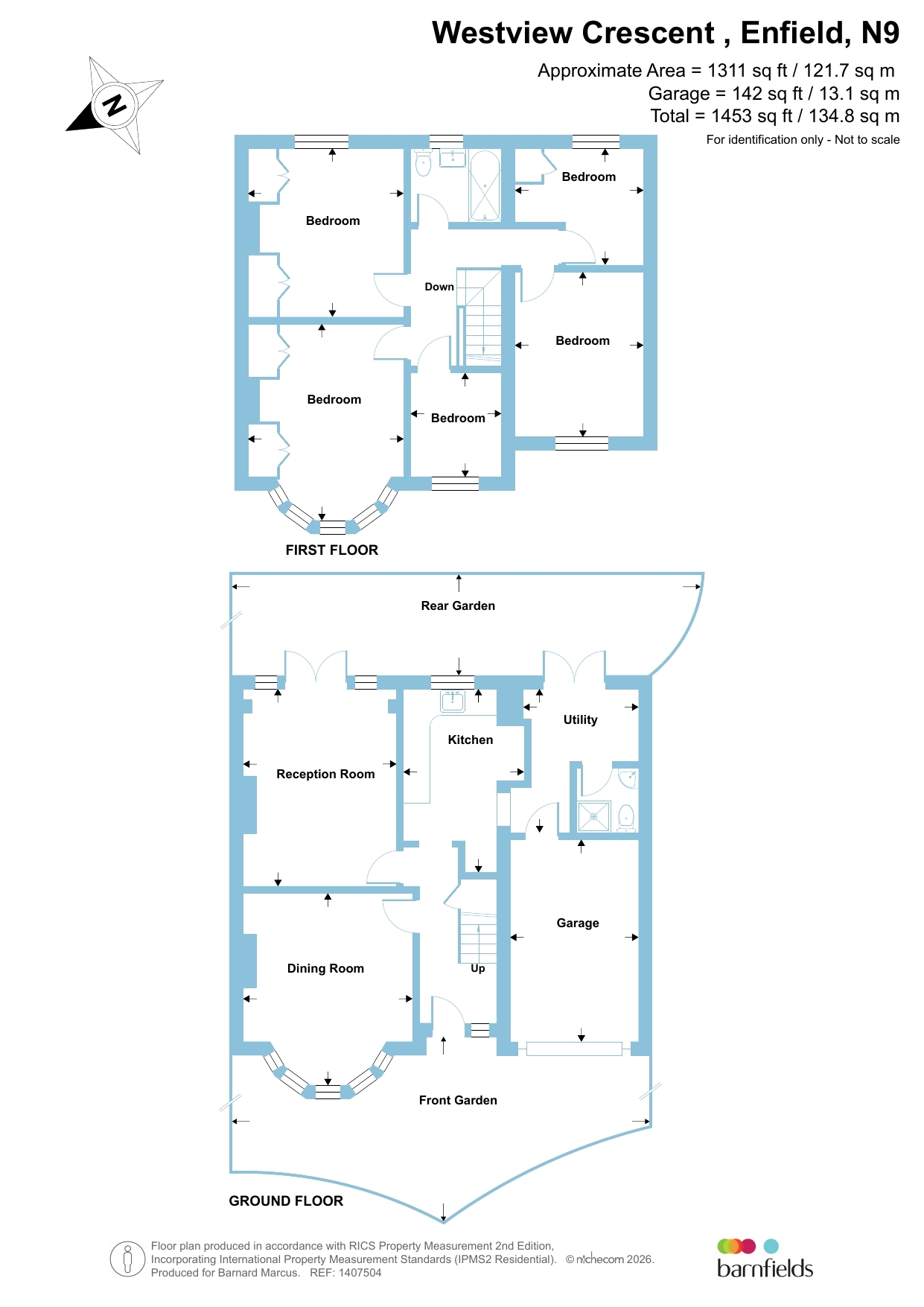 14, Westview Crescent, London floorplan