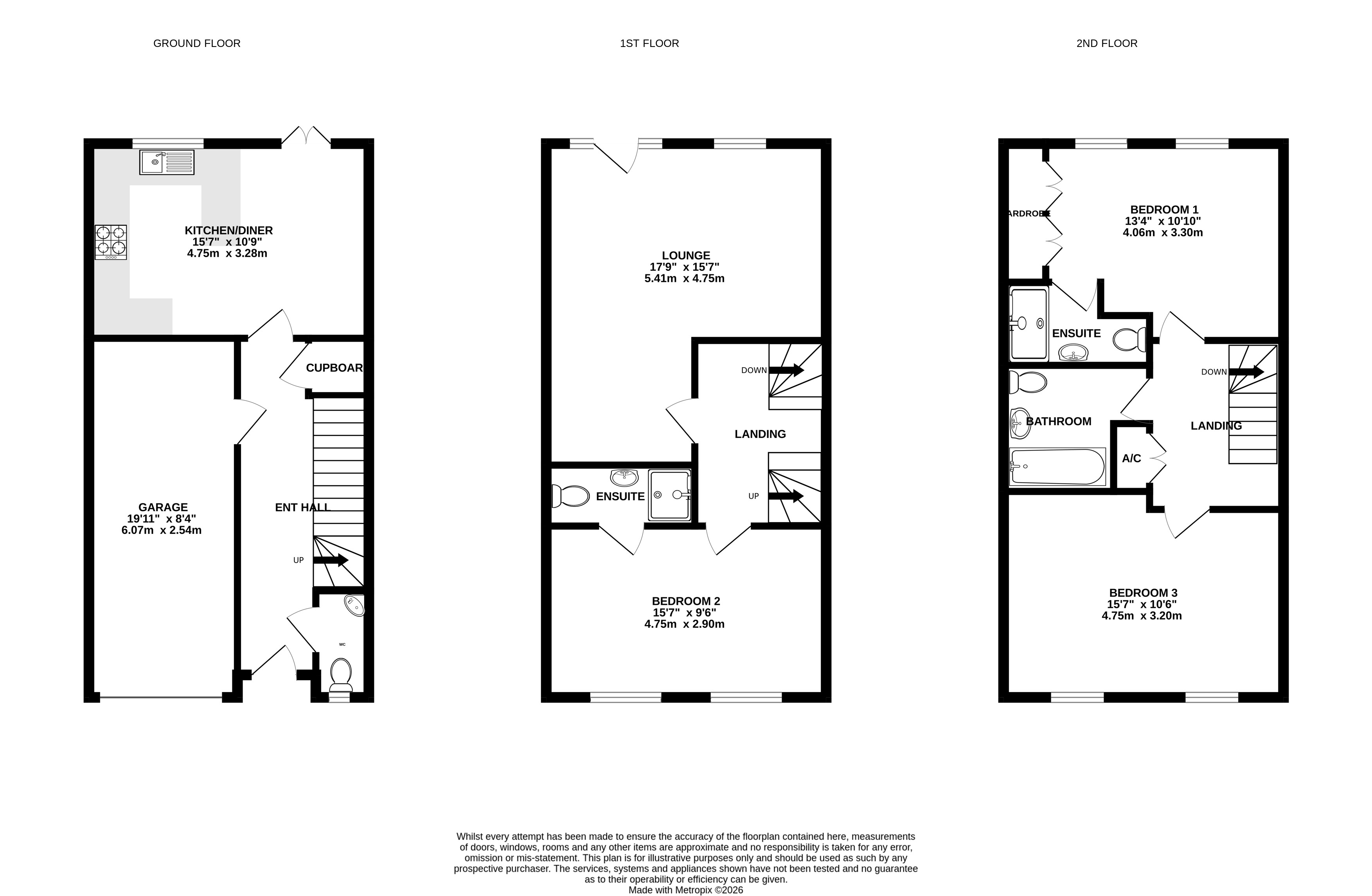54, Cobham Road, Dorset floorplan
