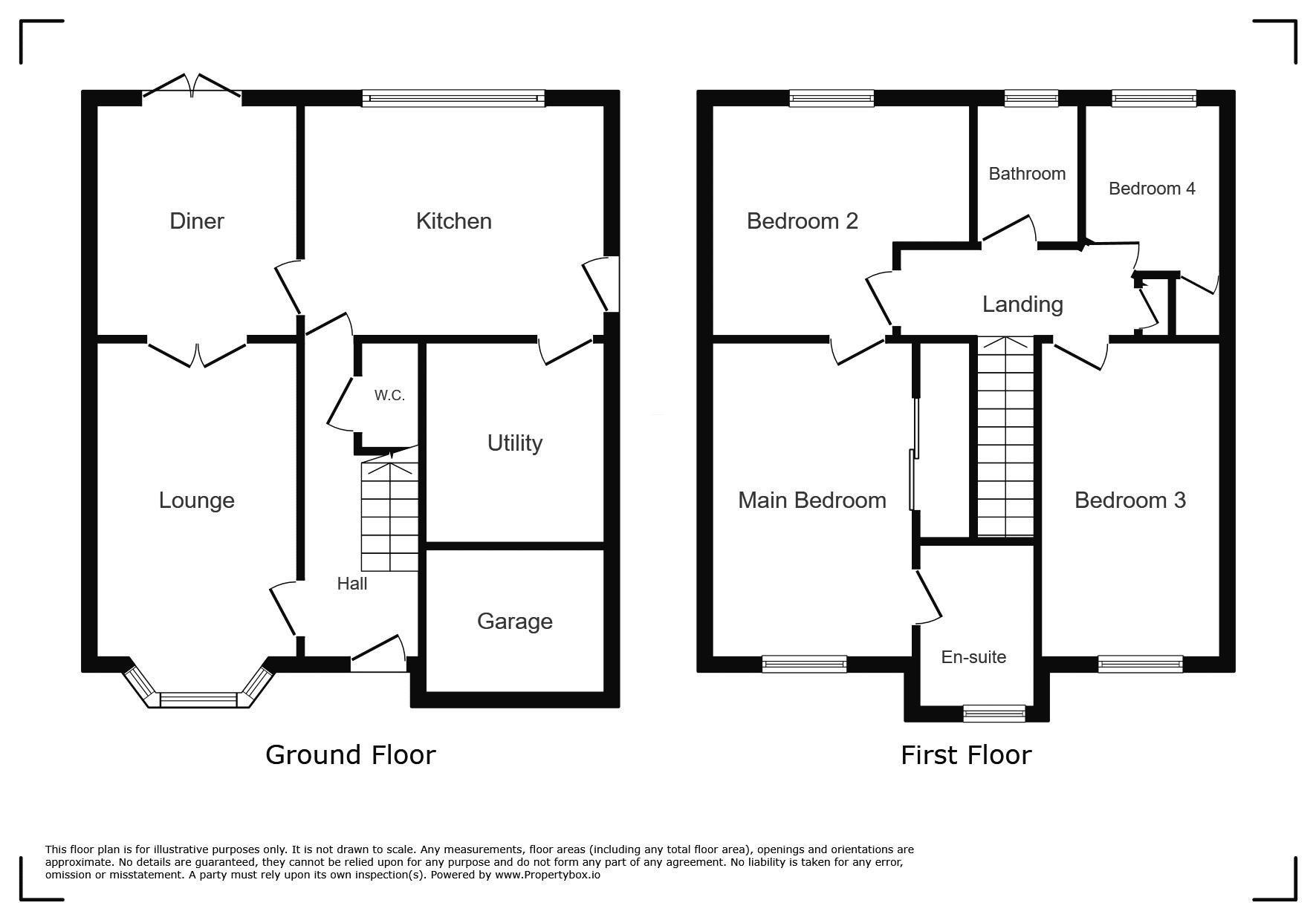 19, Belsay Grove, Bedlington floorplan