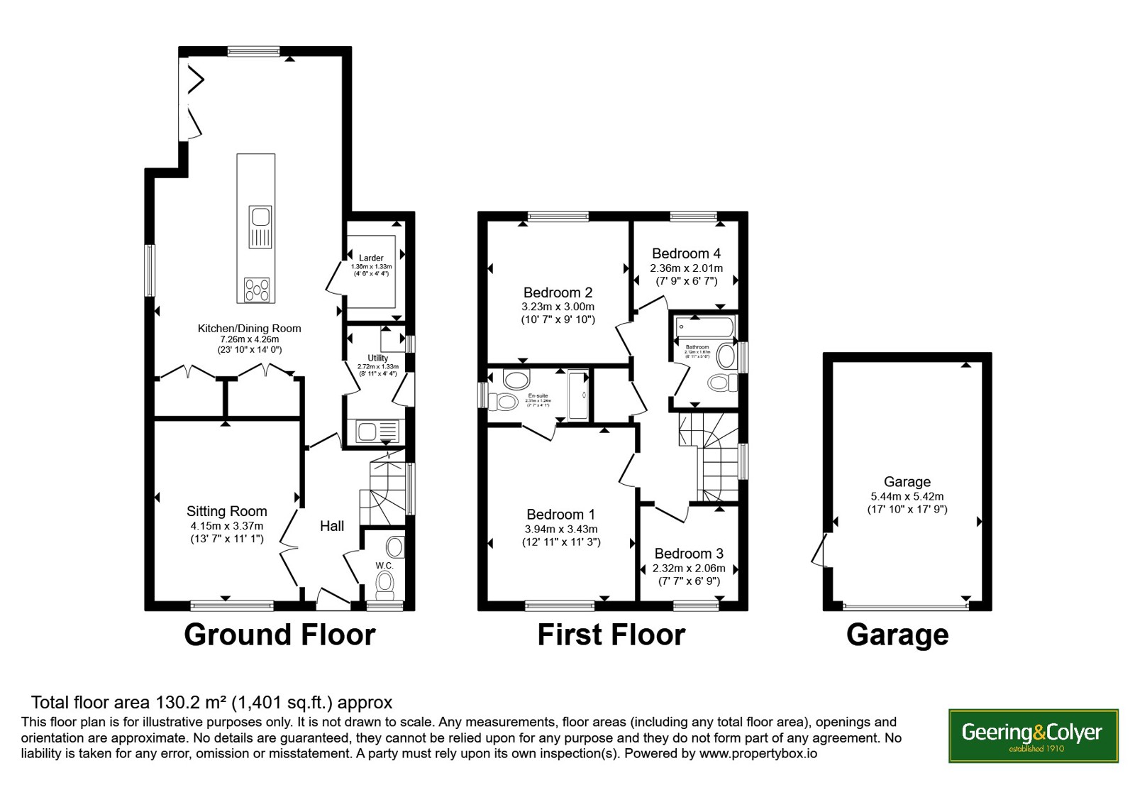 20, Badgers Rise, Dover floorplan