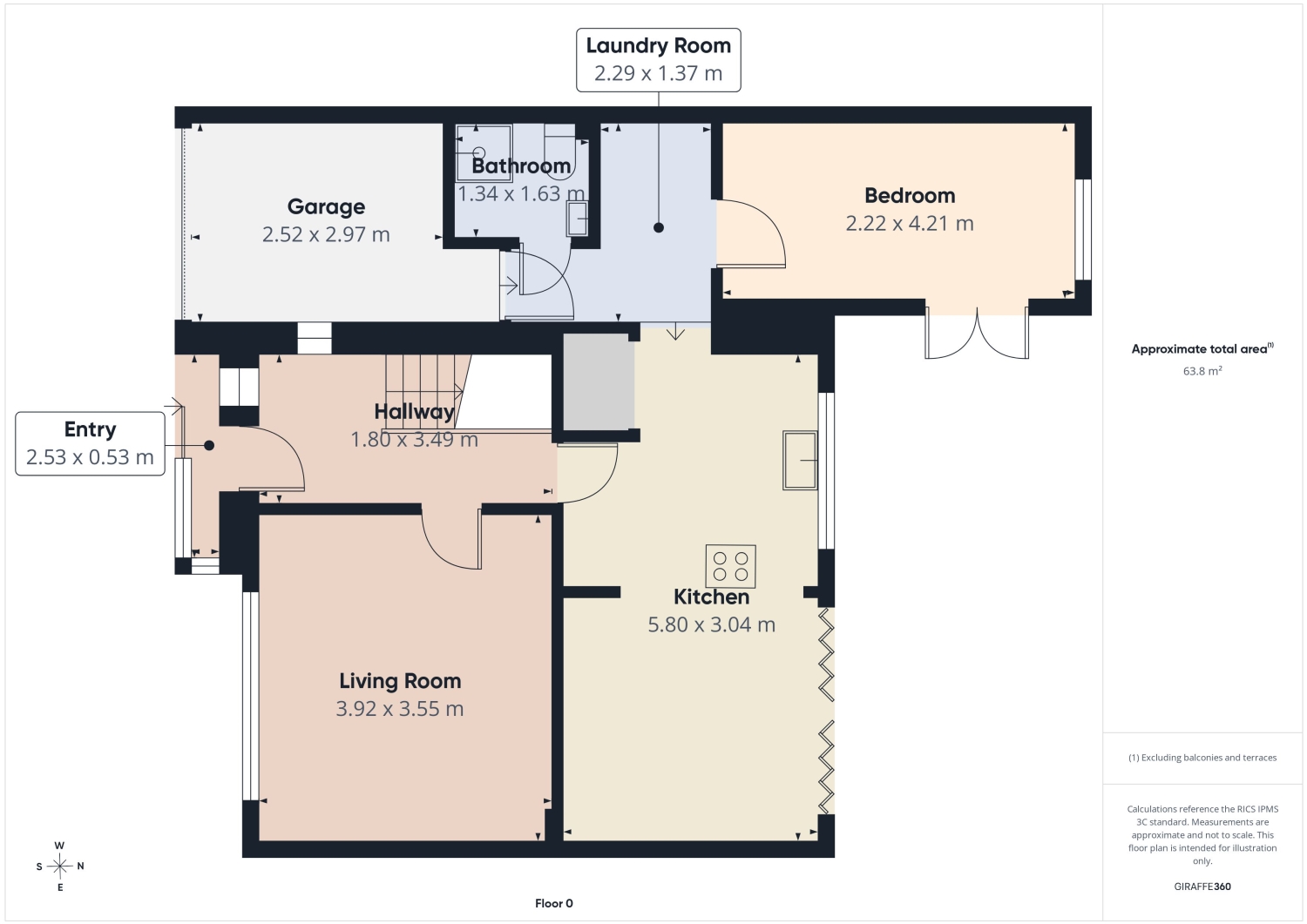 8, Garth Way Close, Dronfield floorplan