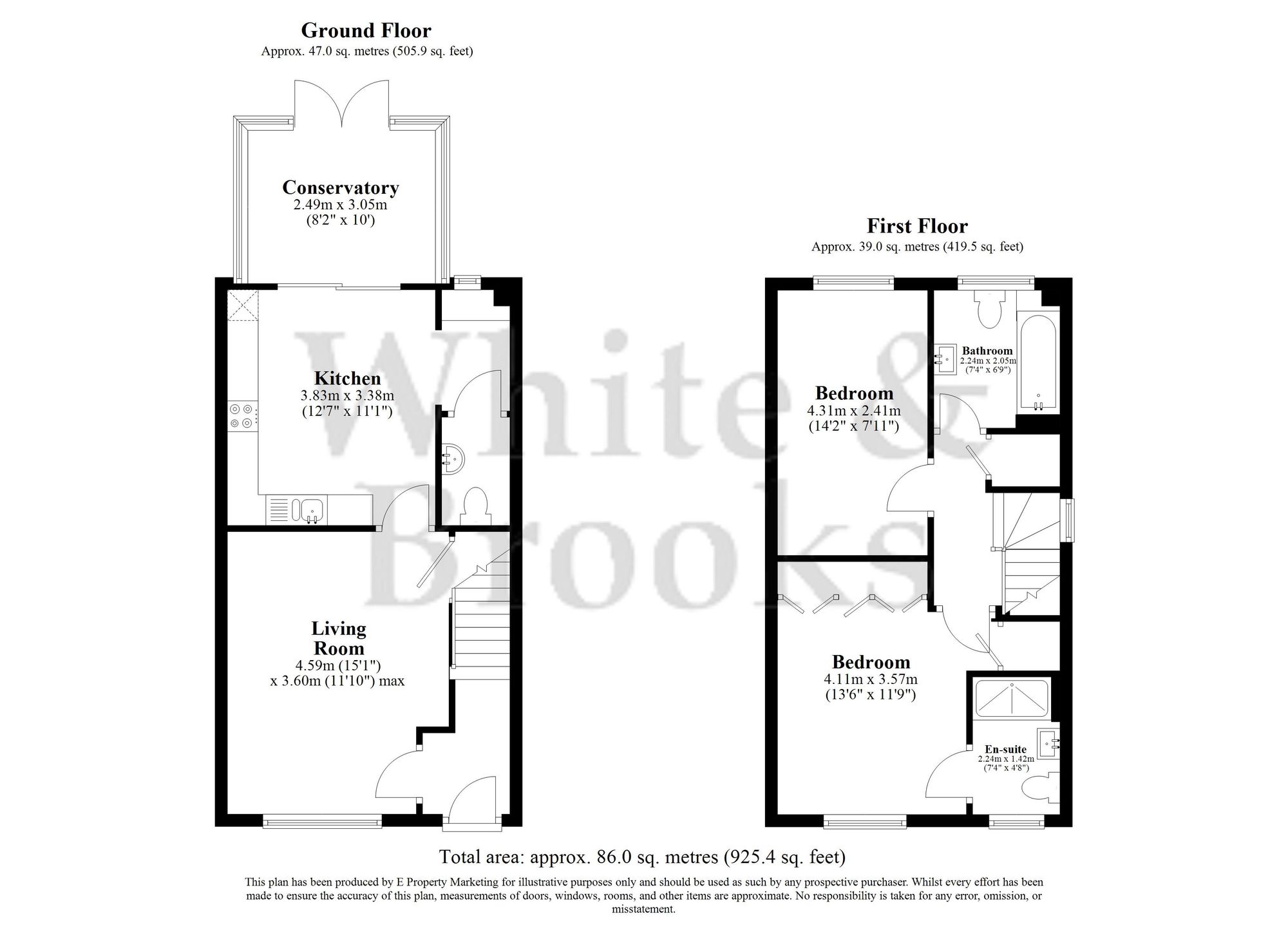 19 Beehive Lane, Chichester floorplan
