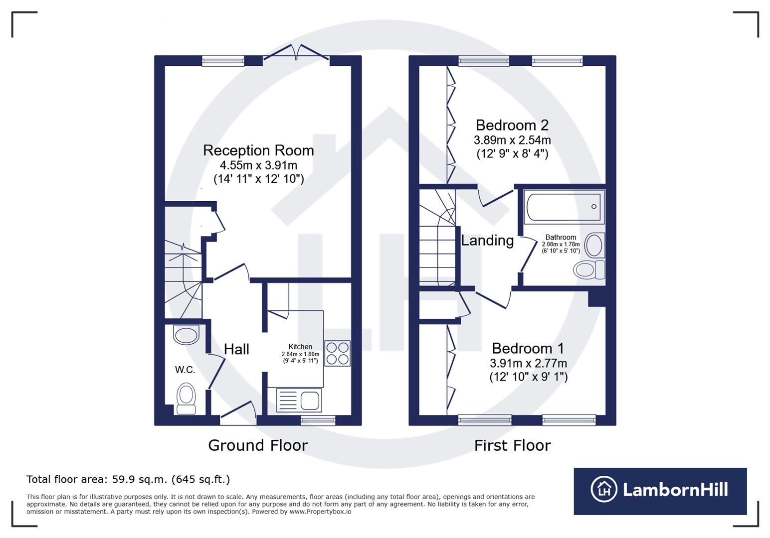 8, Bowater Close, Sittingbourne floorplan