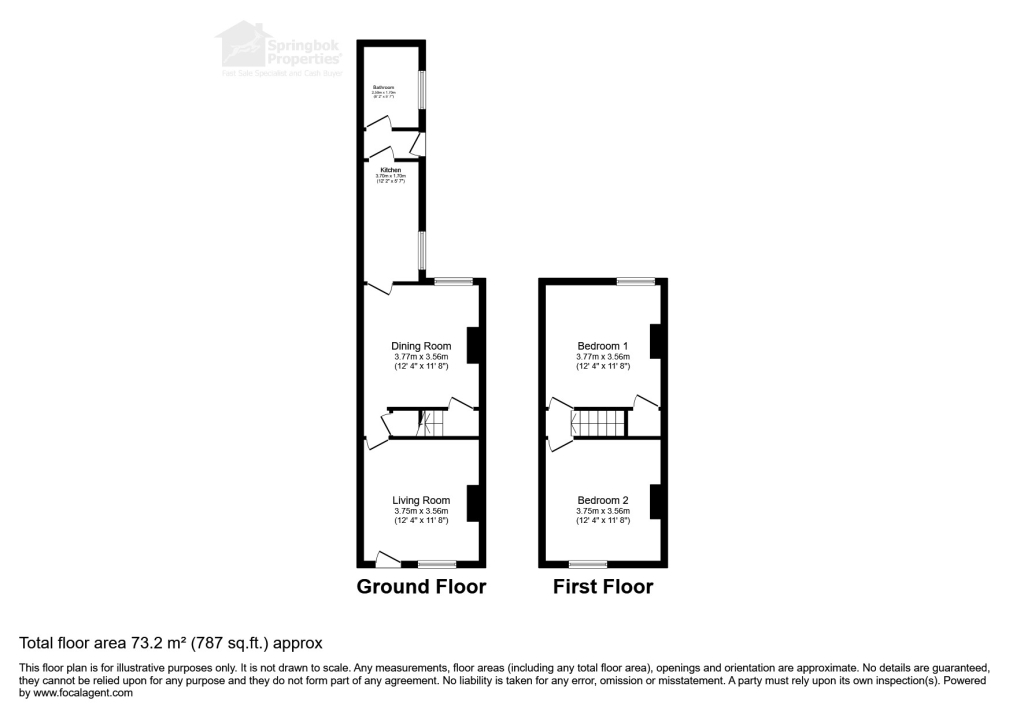 101, Bulwell Lane, Nottingham floorplan