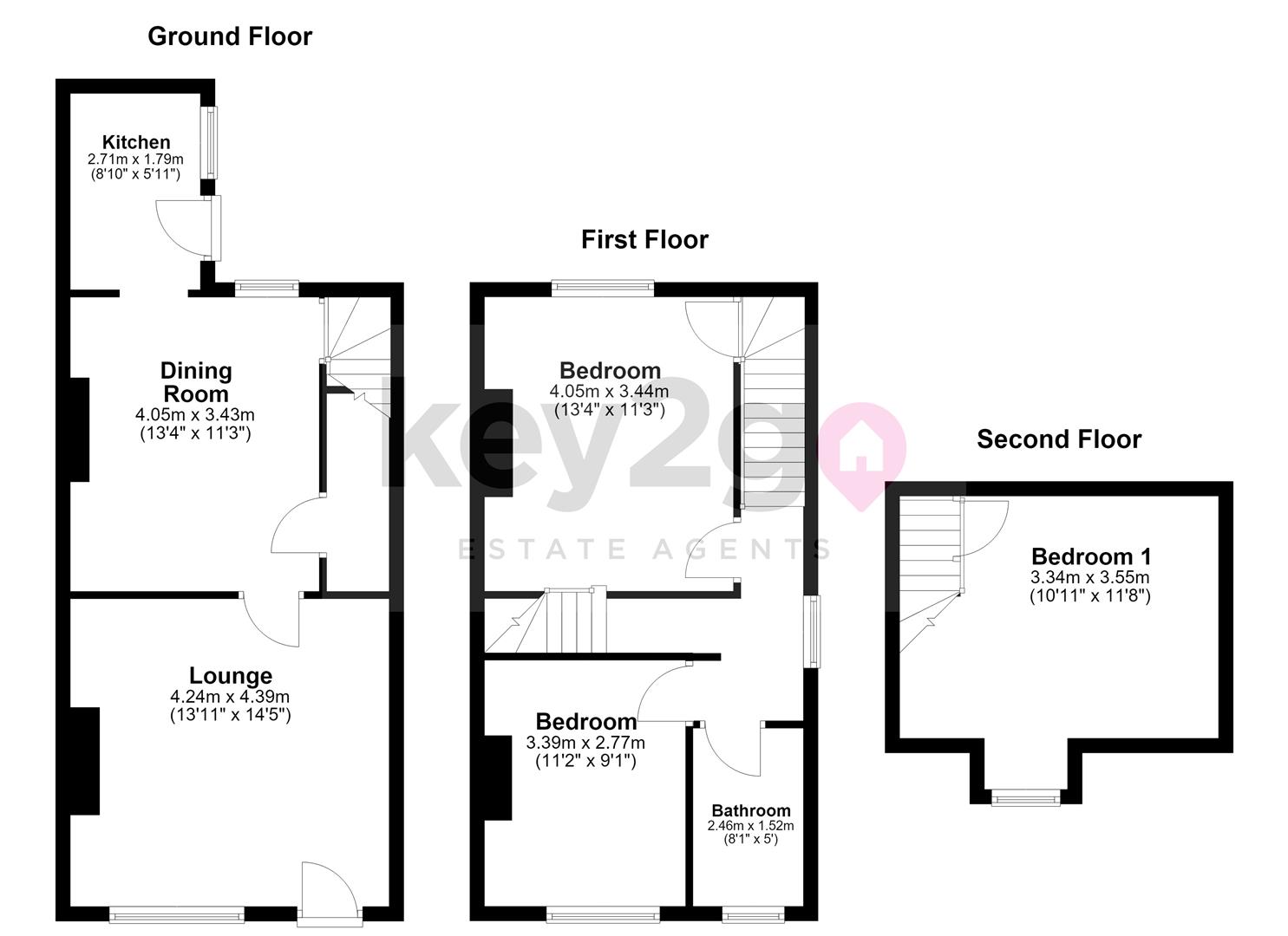 97, Furnace Lane, Sheffield floorplan