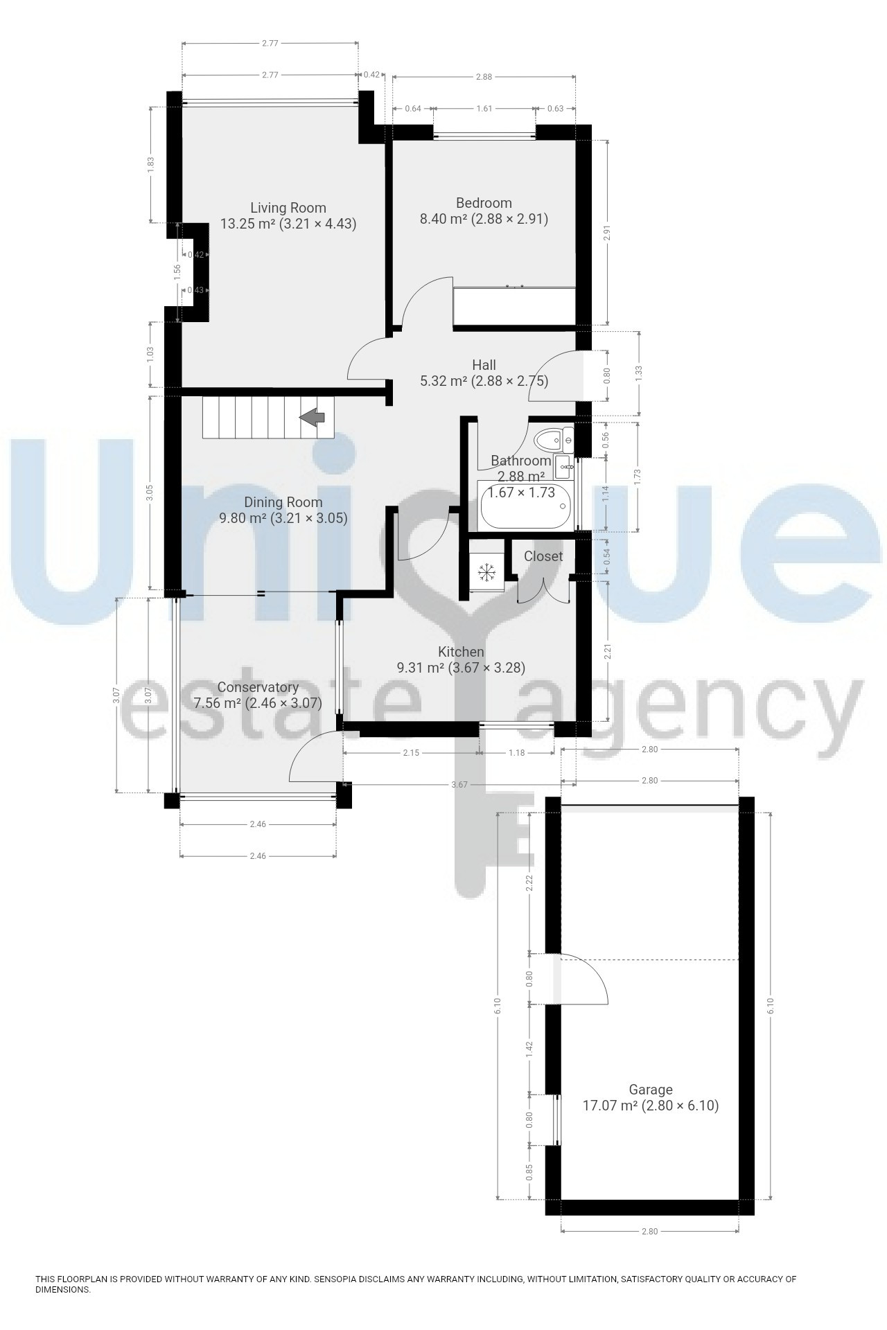 5, Hexham Avenue, Thornton-Cleveleys floorplan