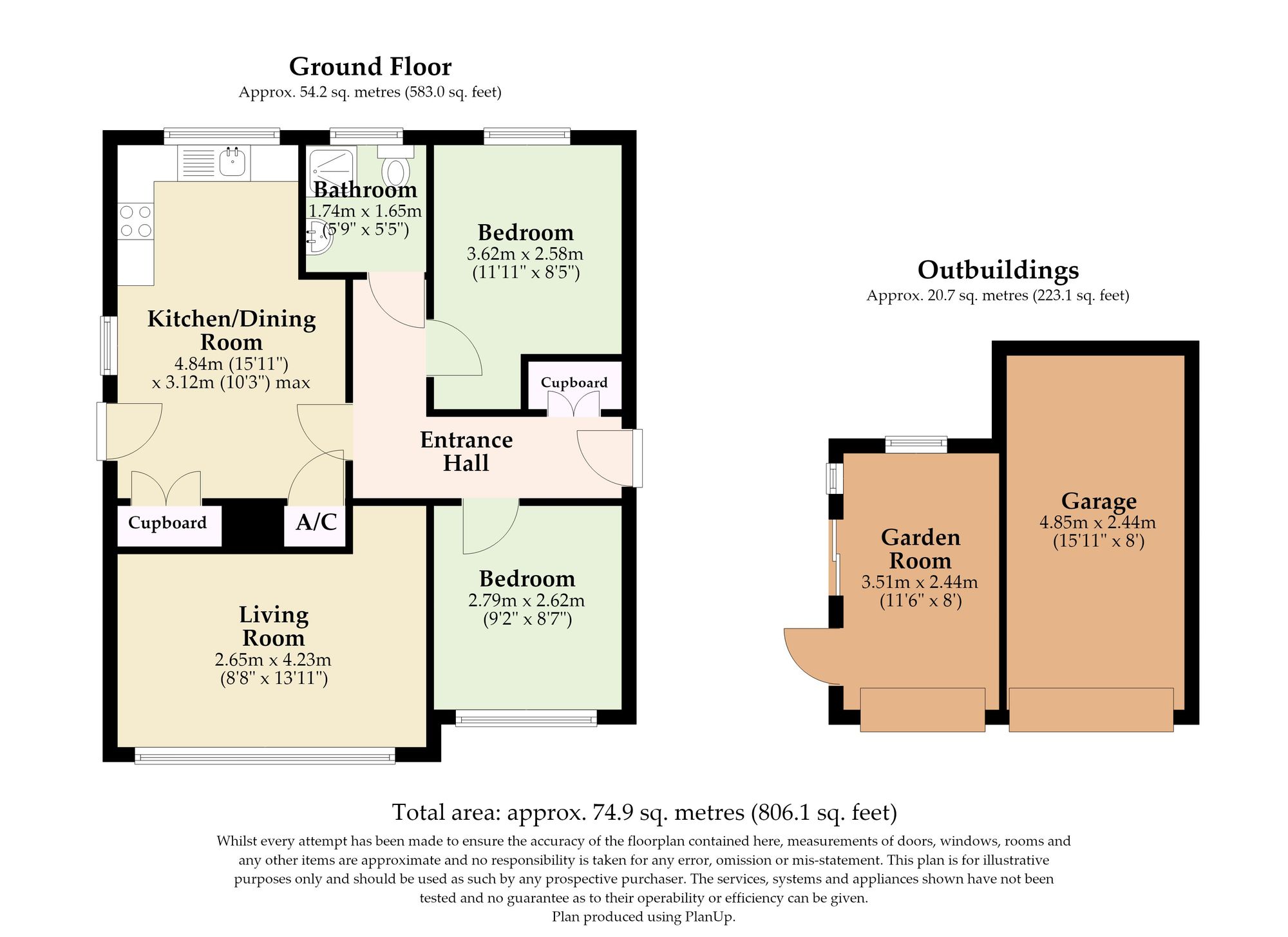 51 Upper Grange Crescent, Great Yarmouth floorplan