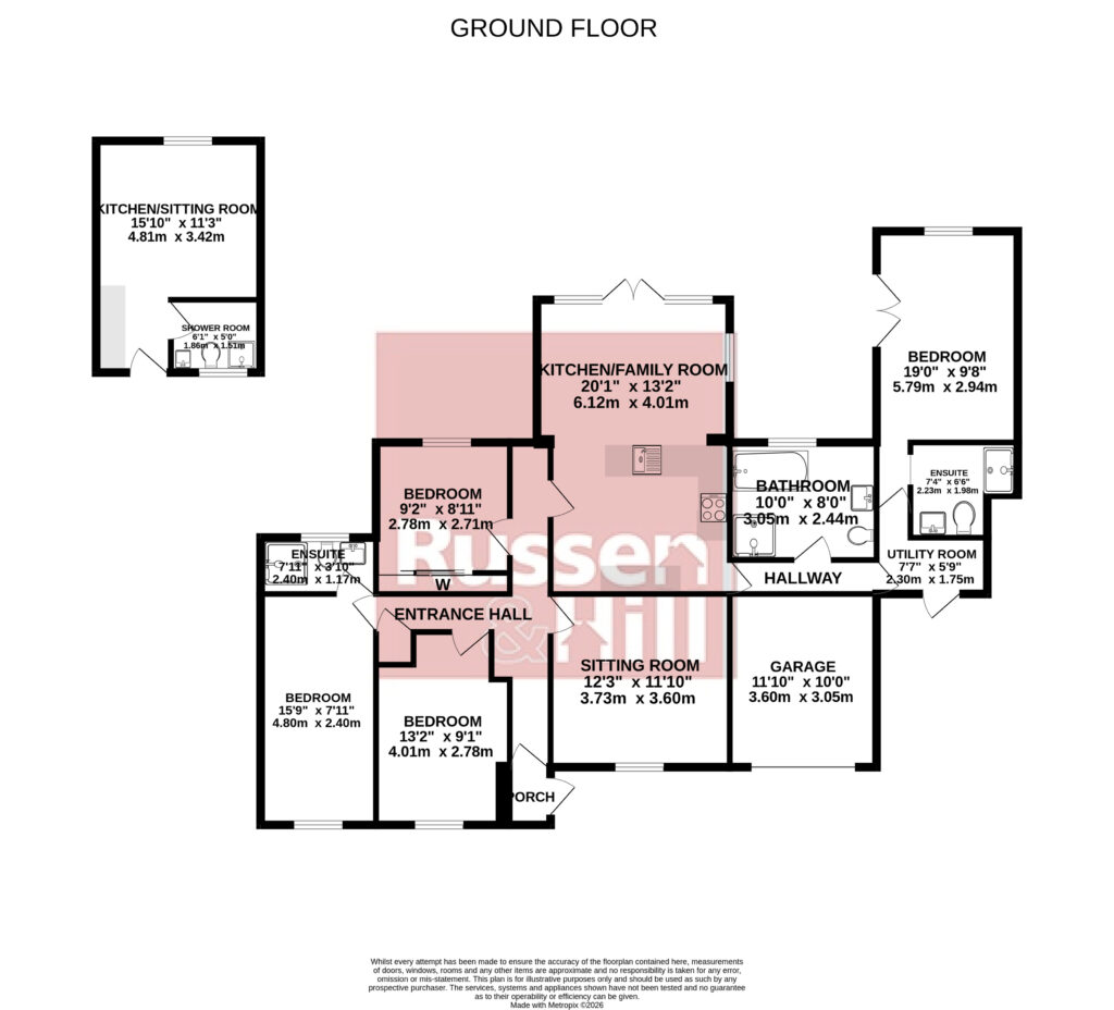 55, Longwater Lane, Norwich floorplan