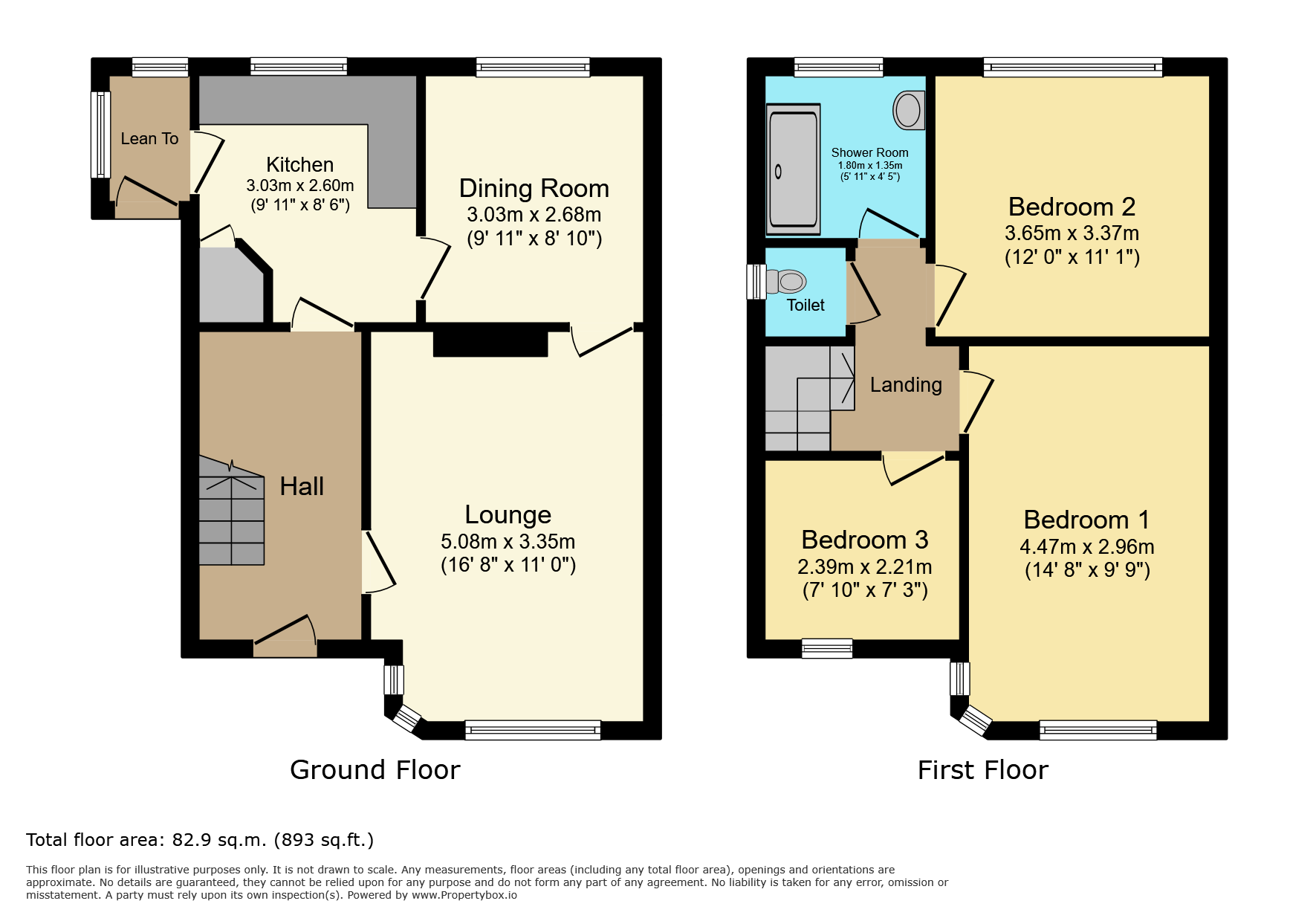 40 Oakcroft Avenue, Leicester floorplan