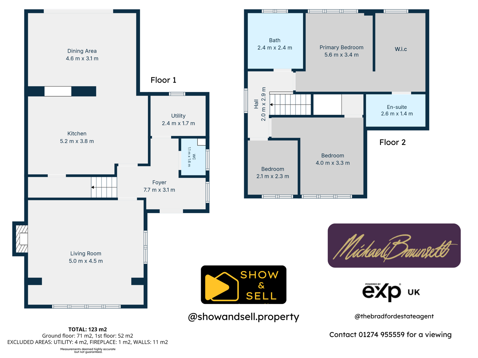 4, Back Lane, Bradford floorplan