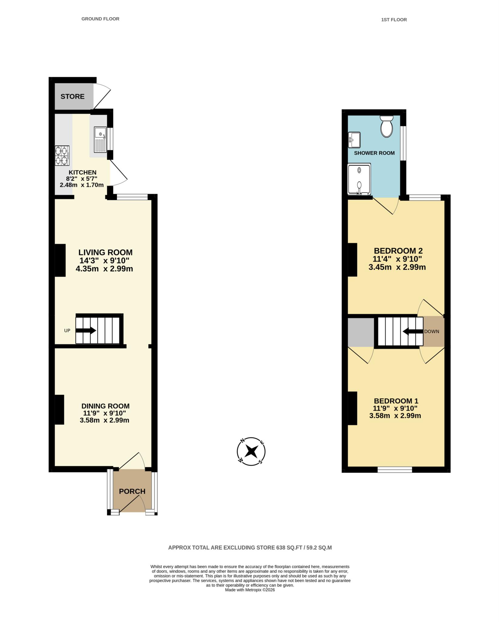 17, Taylor Street, Royal Tunbridge Wells floorplan