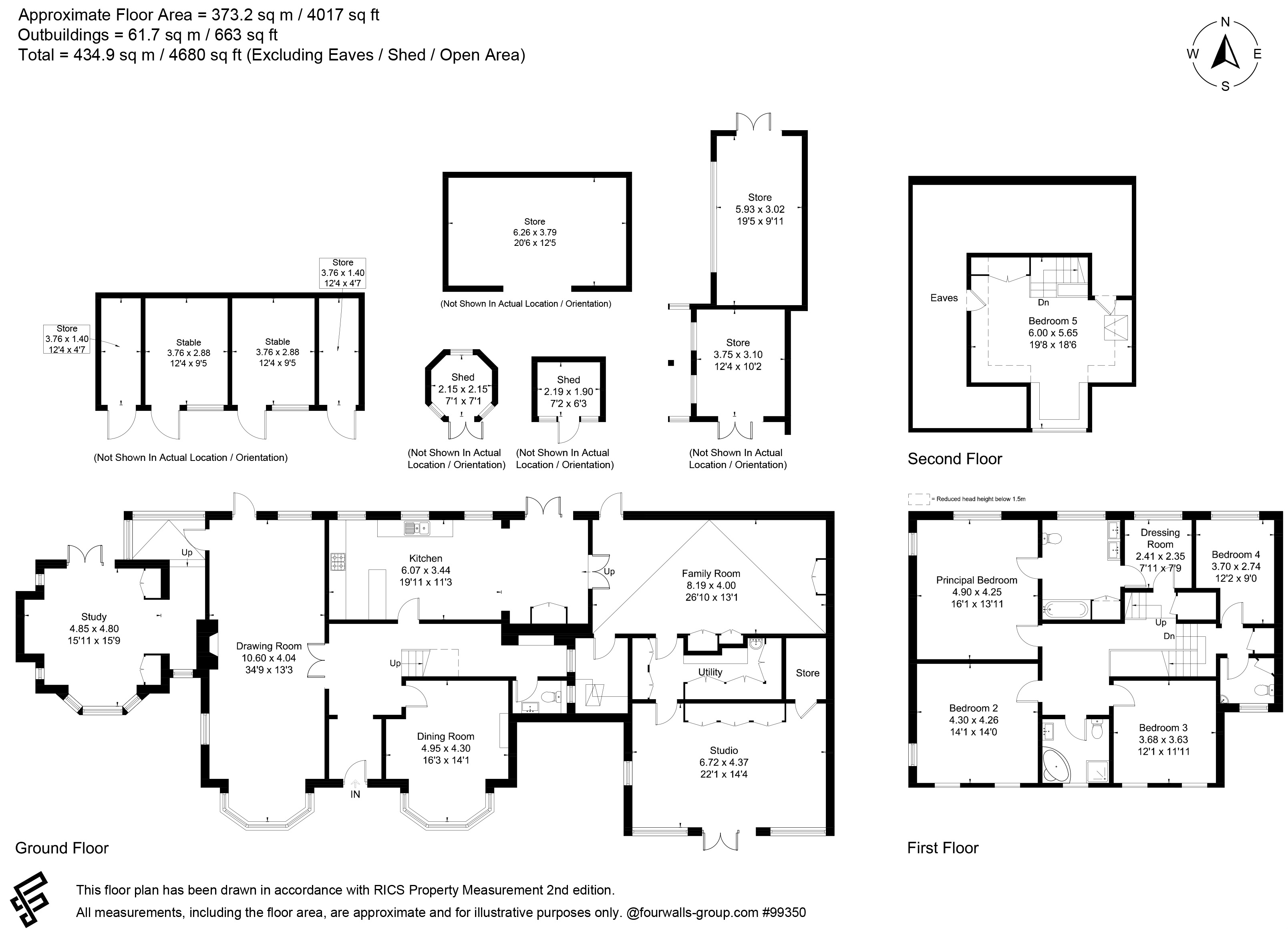 Fox Vane House,, Sandpit Hall Road, Chobham floorplan