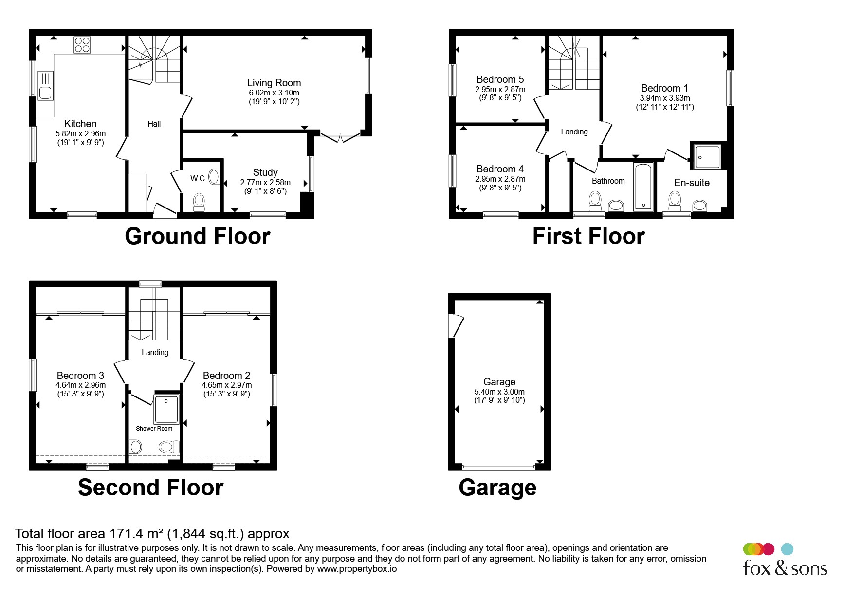 46, Buckle Gardens, Hailsham floorplan