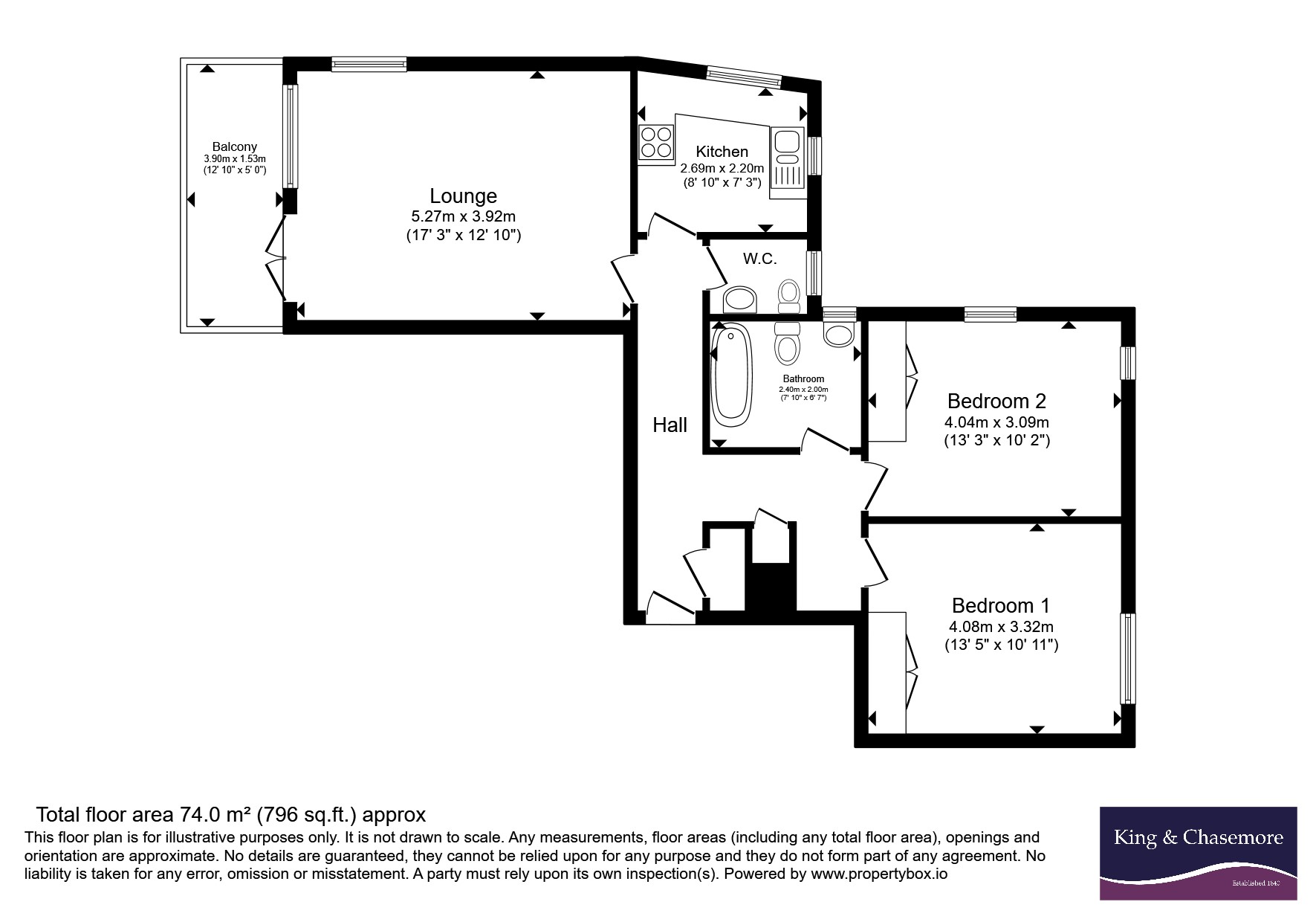 Grand Avenue, East Sussex floorplan
