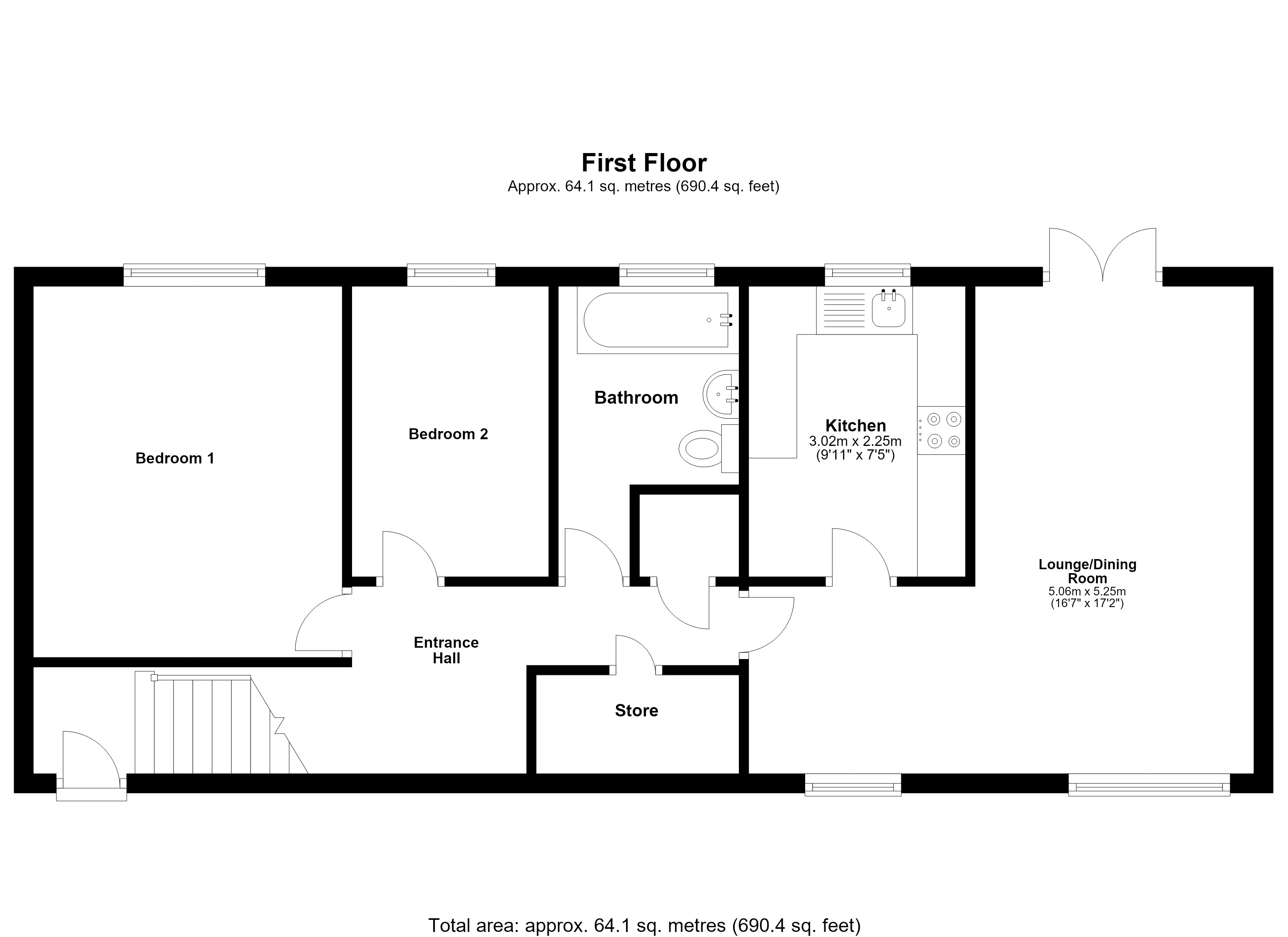 15, Ramsgill Court, Milton Keynes floorplan