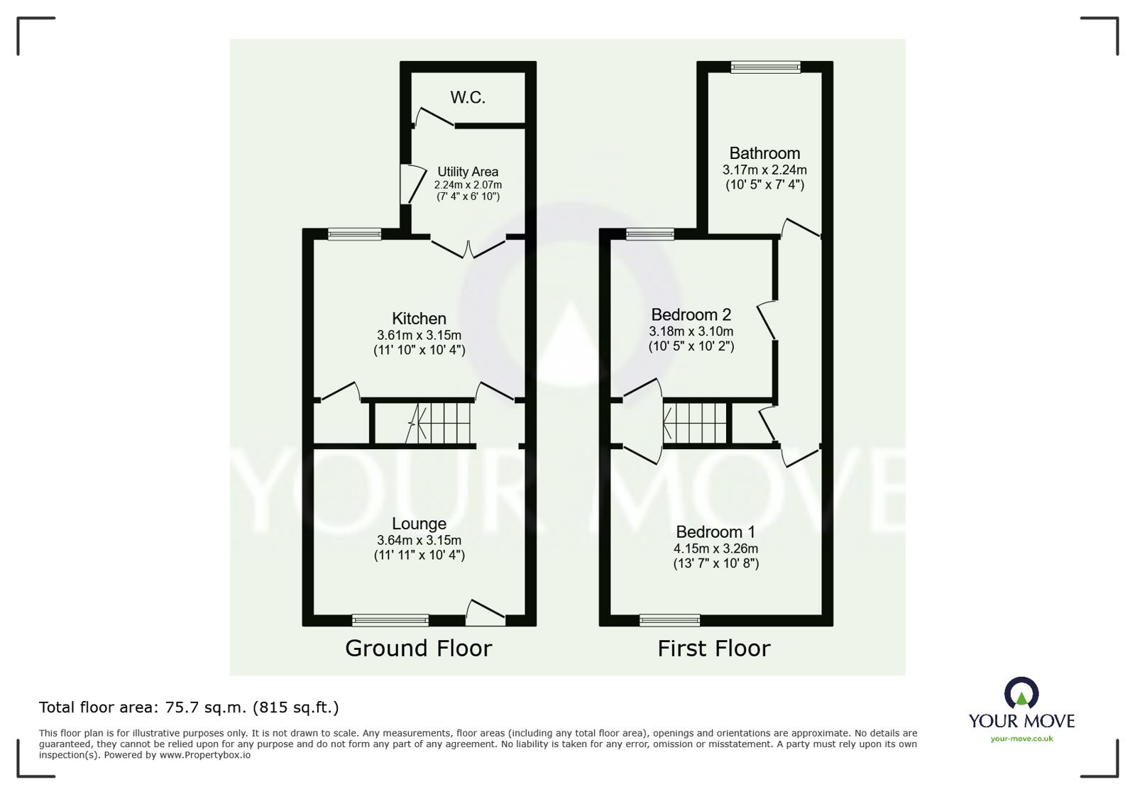 108, Charlotte Street, Kent floorplan