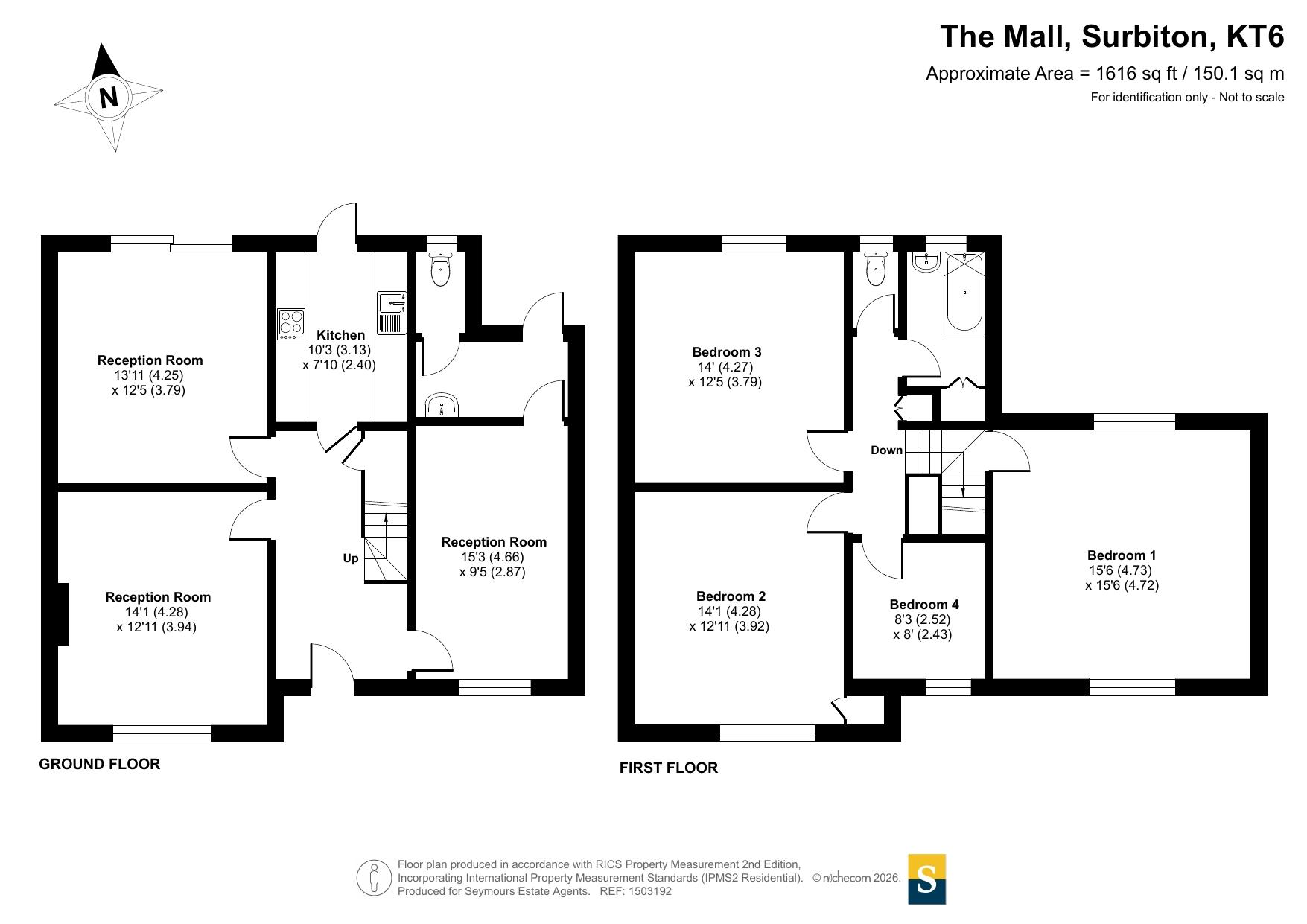 1, The Mall, Surbiton floorplan