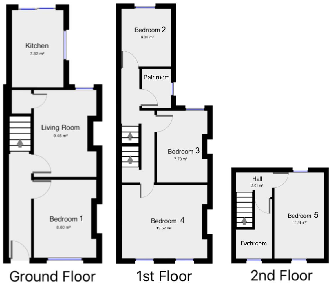 158, Thoday Street, Cambridge floorplan