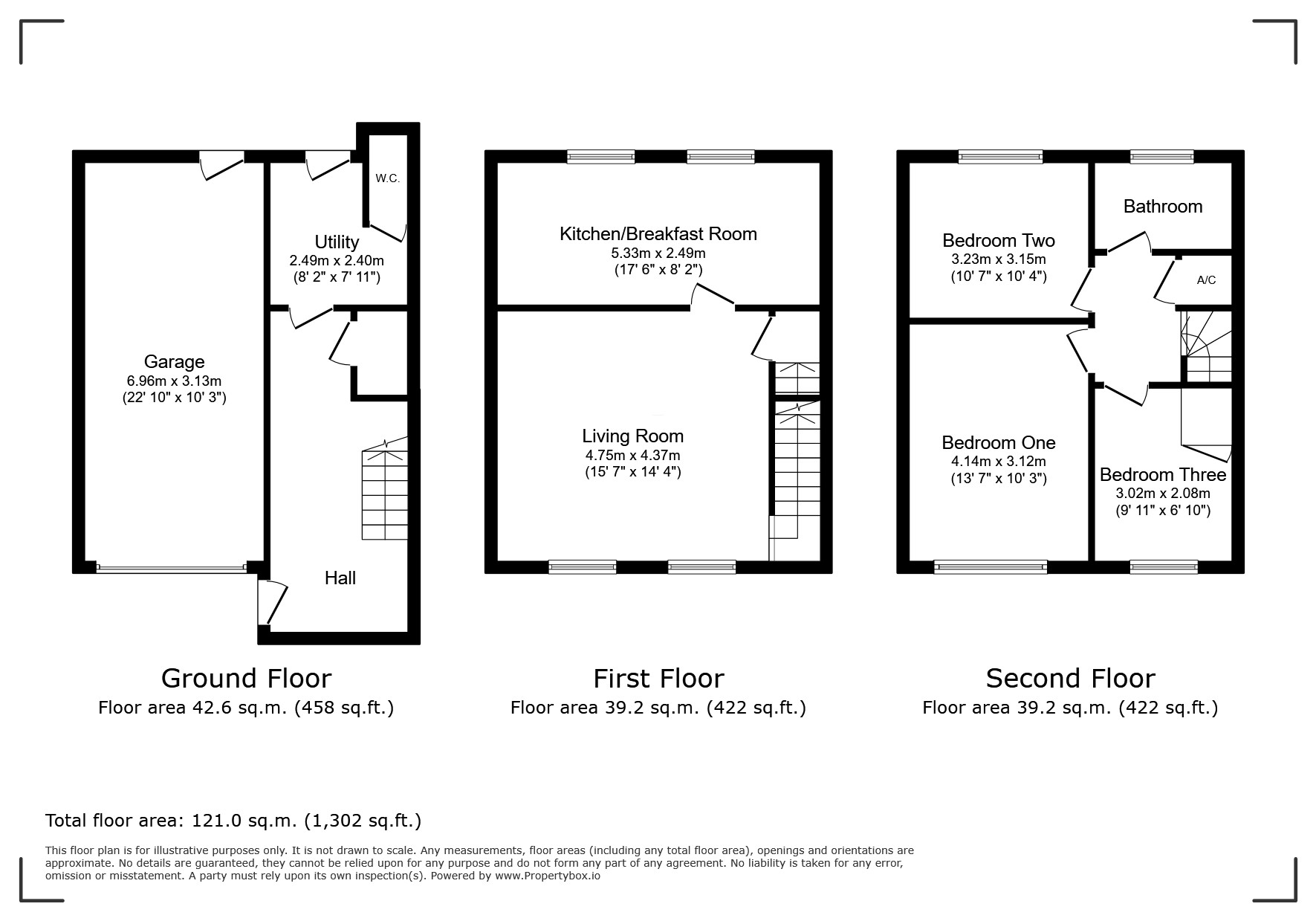 84, St. Fabians Drive, CHELMSFORD floorplan