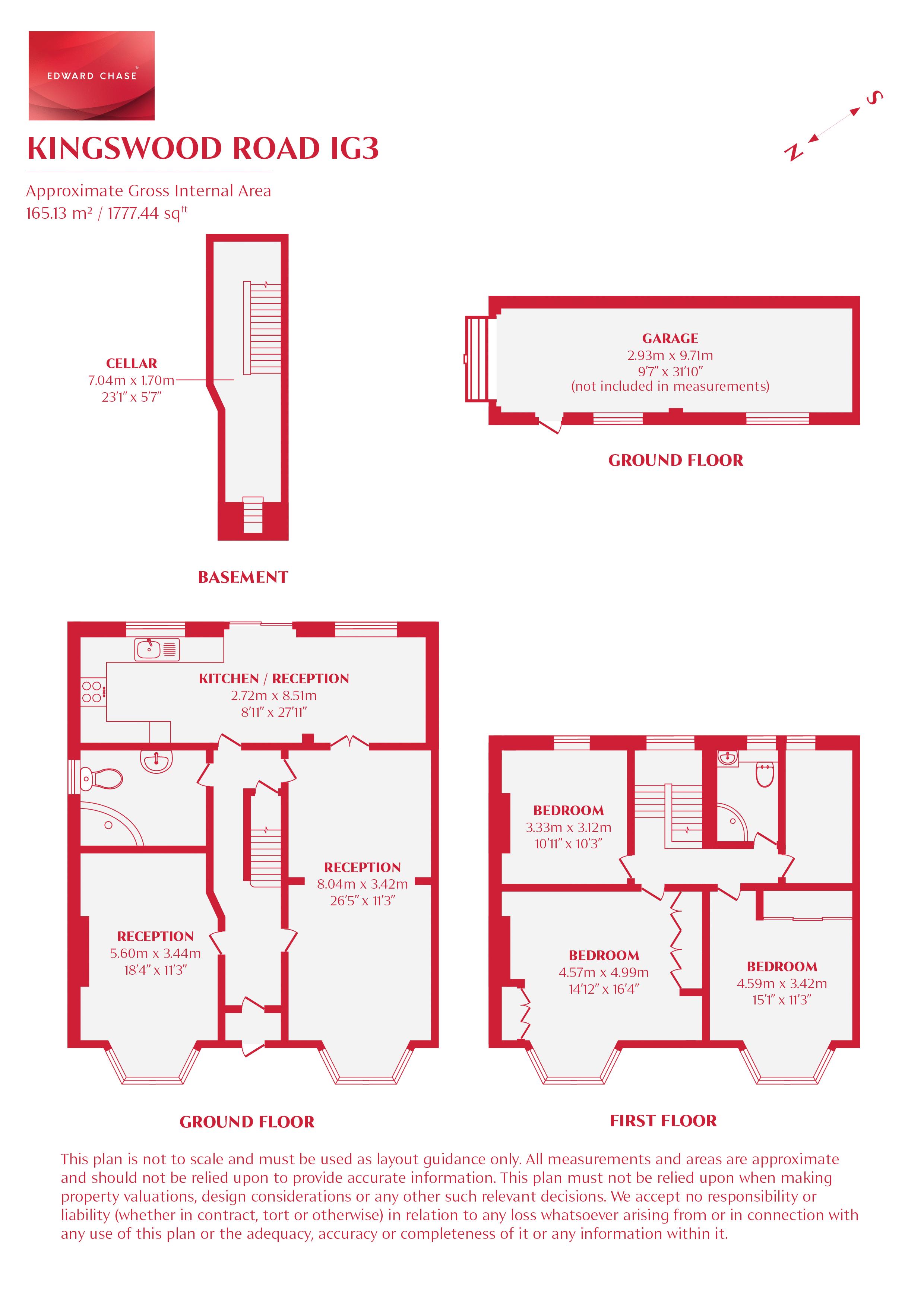 48, Kingswood Road, Ilford floorplan